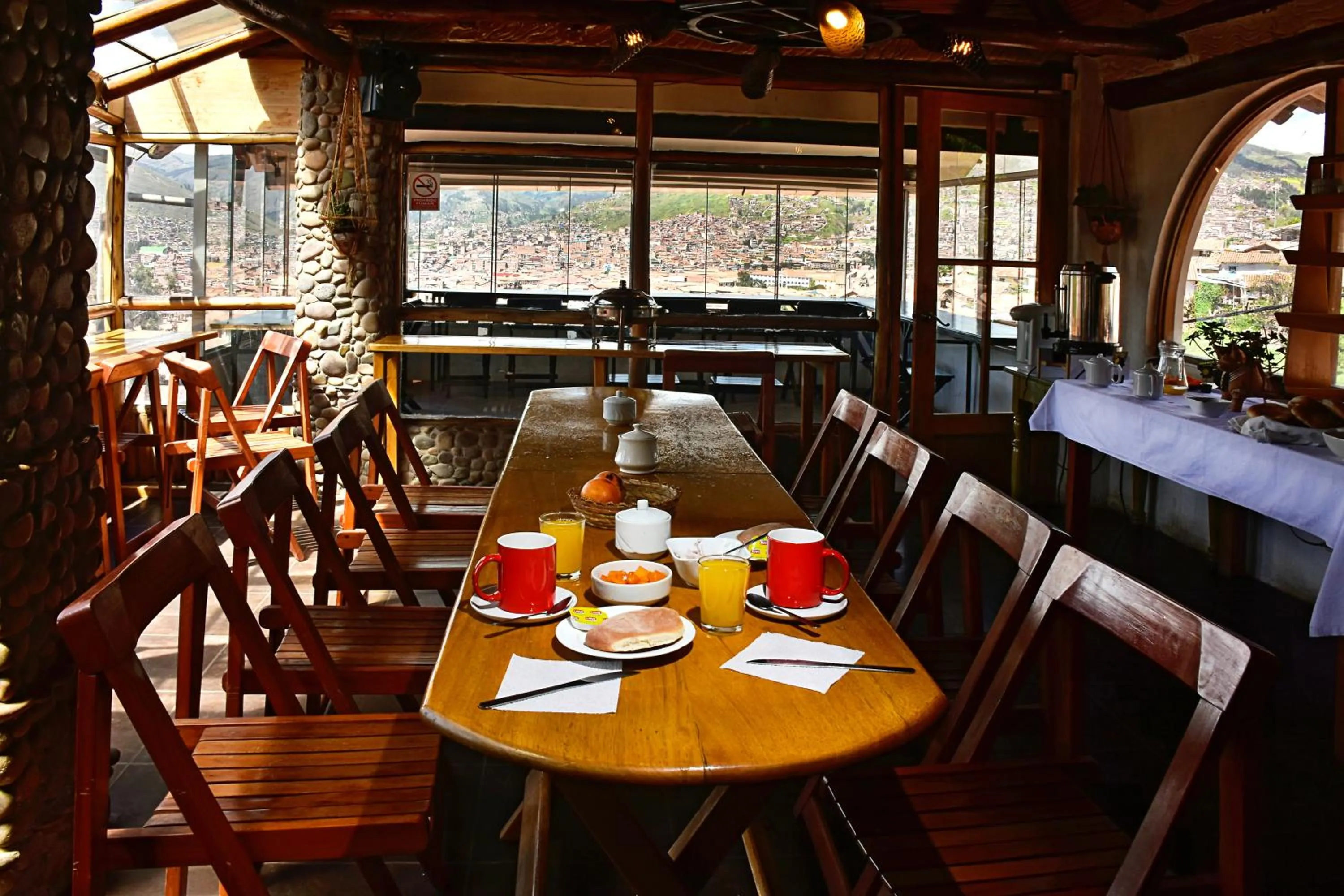 Breakfast in La Casa de Campo