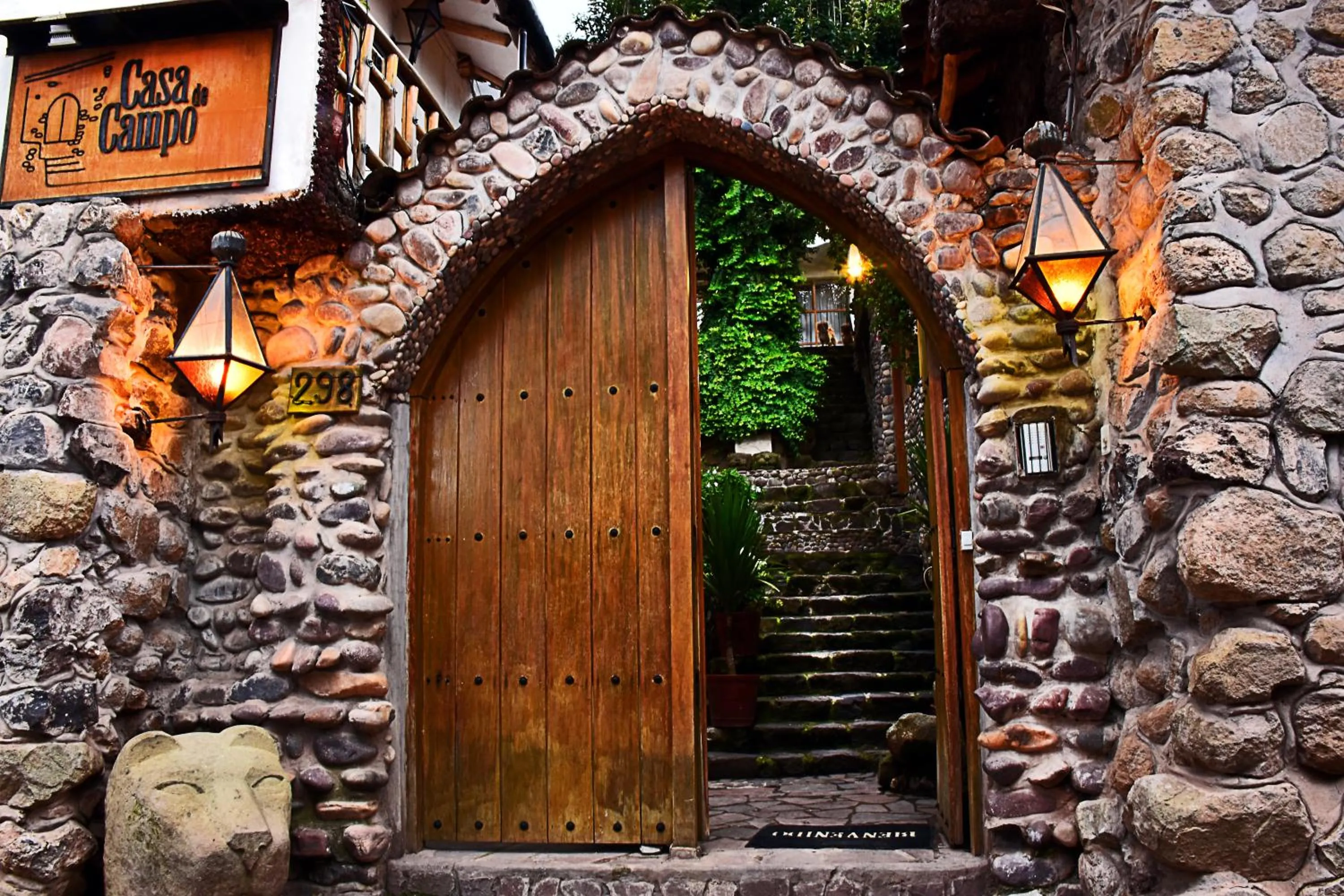 Facade/entrance in La Casa de Campo