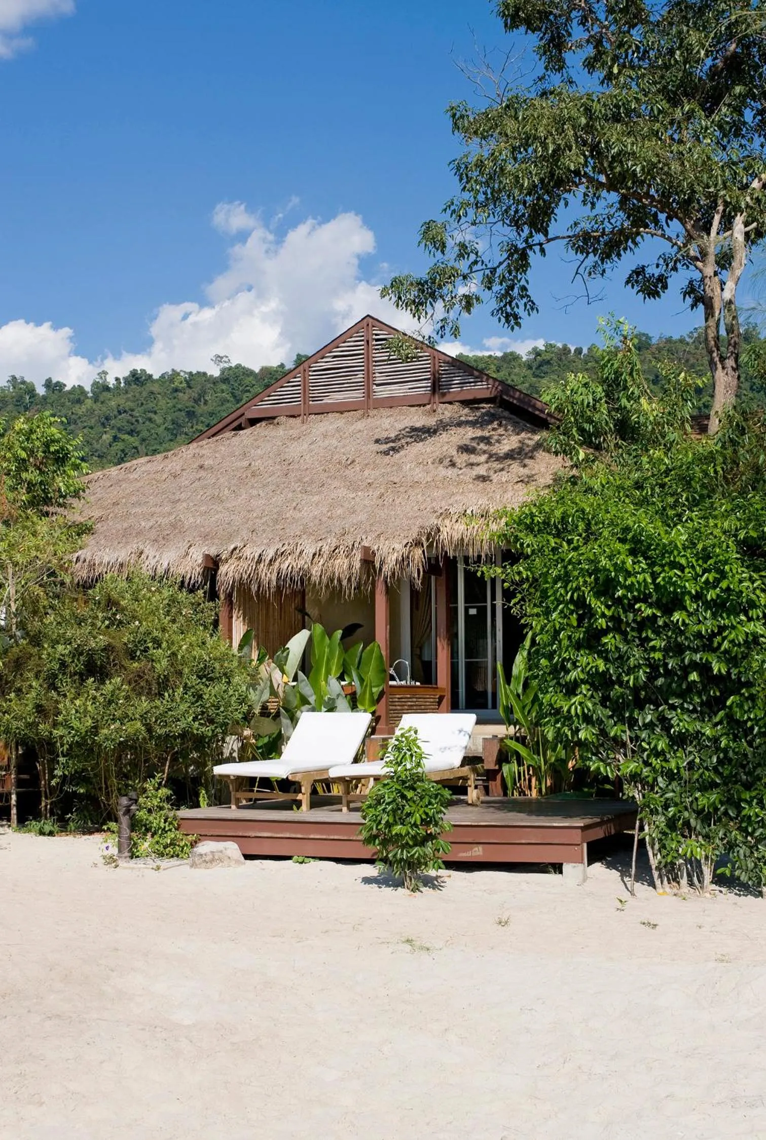 Patio in Centara Chaan Talay Resort And Villas Trat