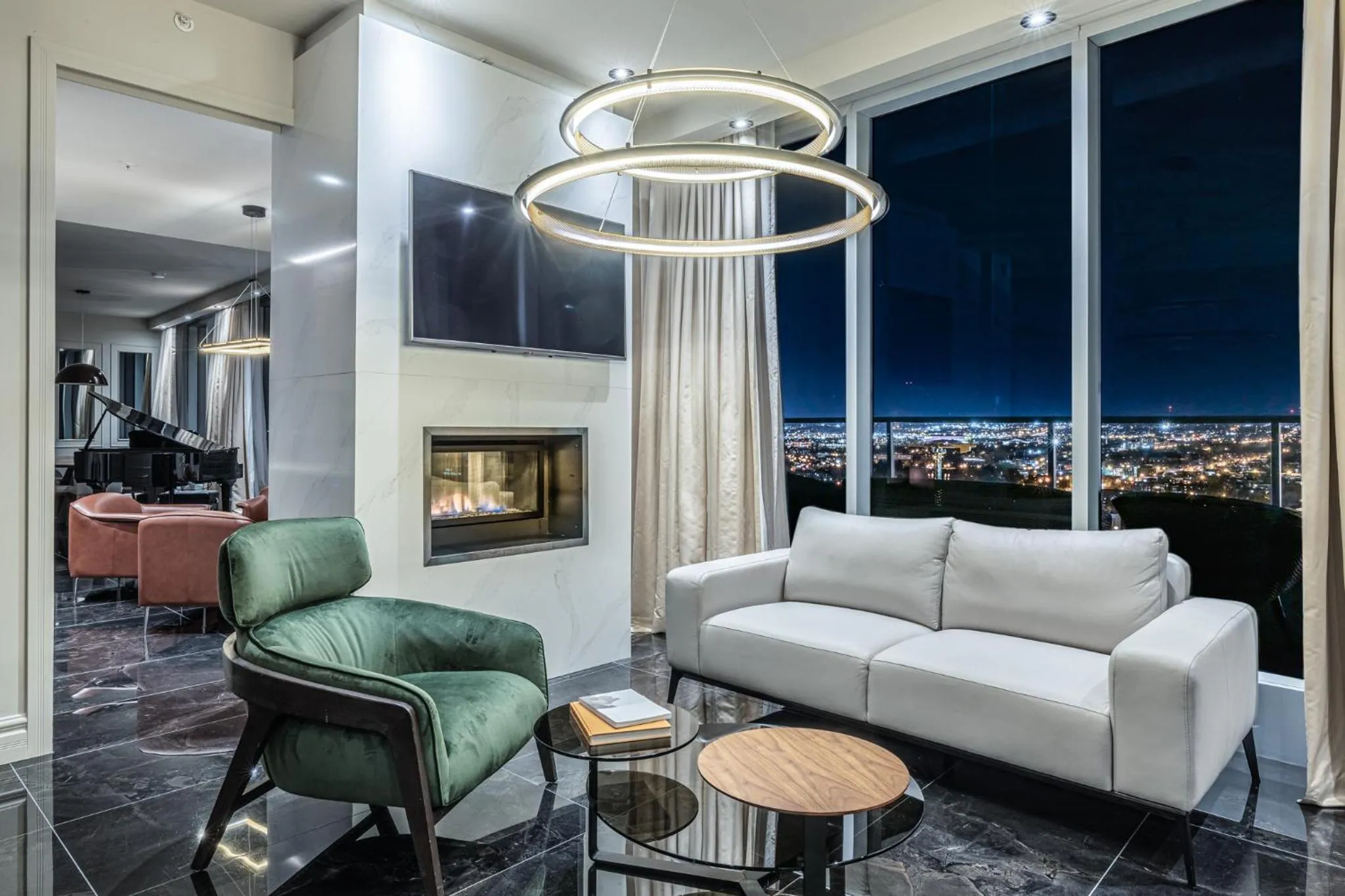 Living room in Le Capitole Hotel