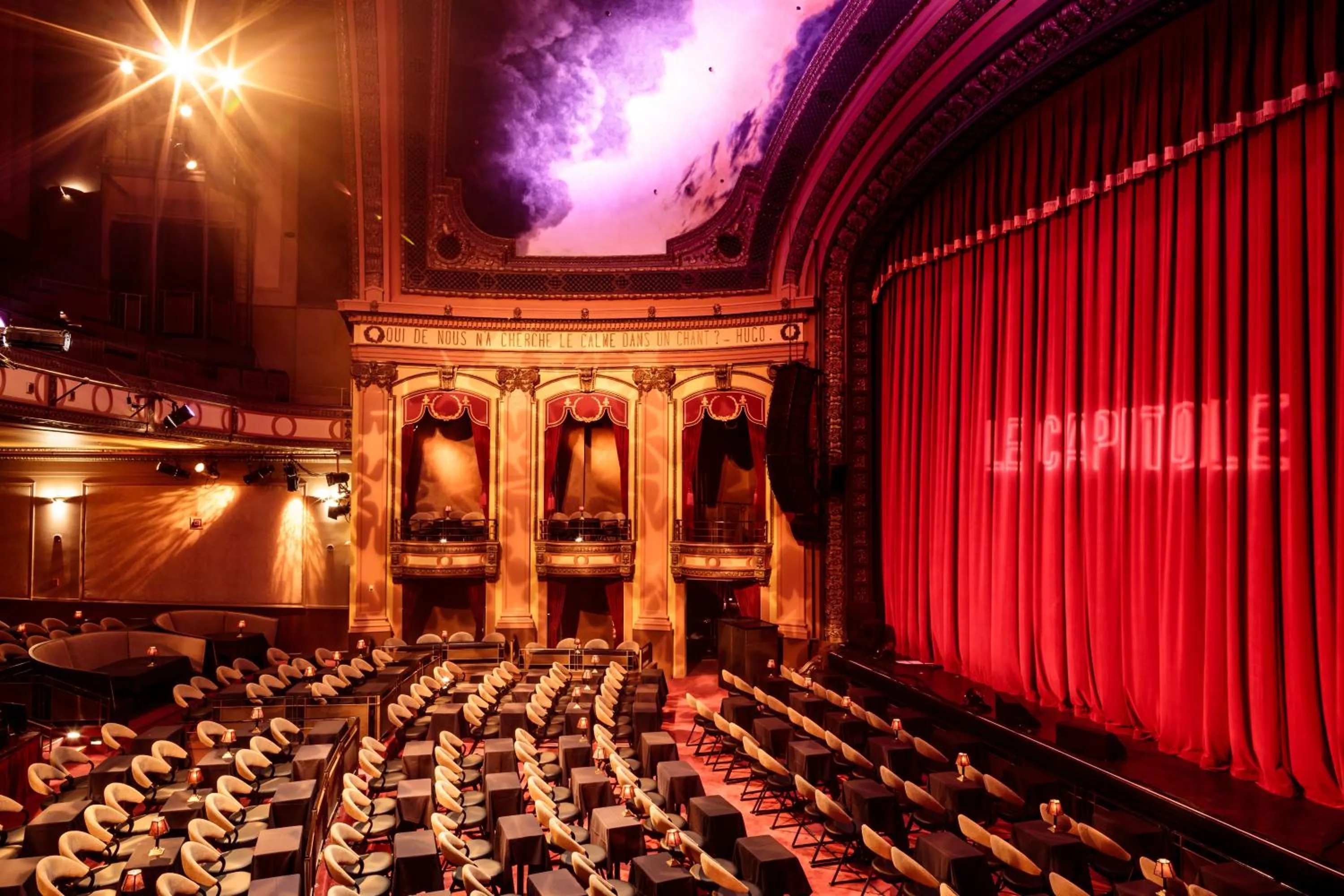 Evening entertainment in Le Capitole Hotel