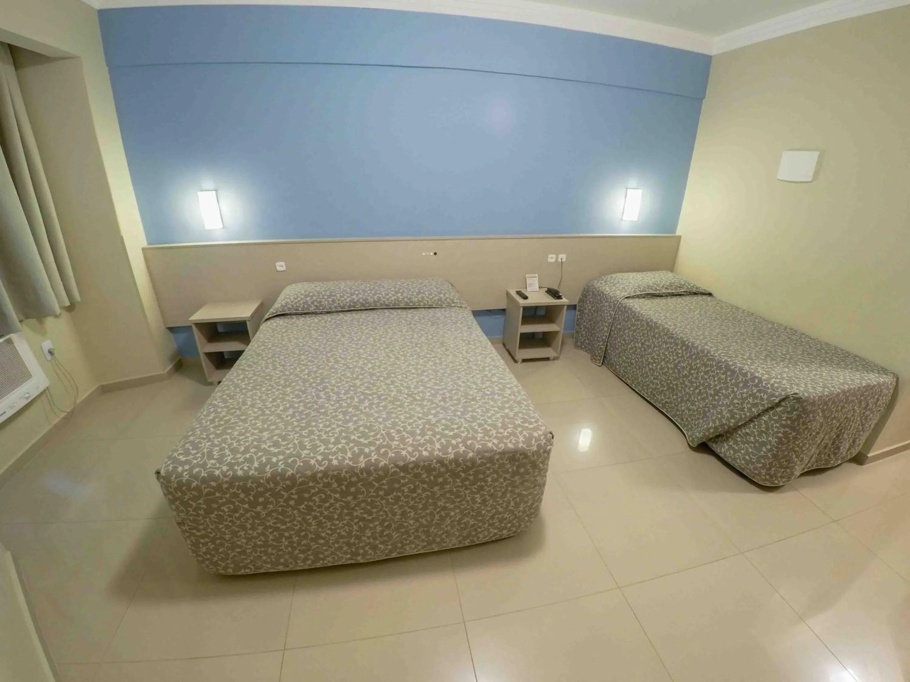 Bed in Hotel Vieiras