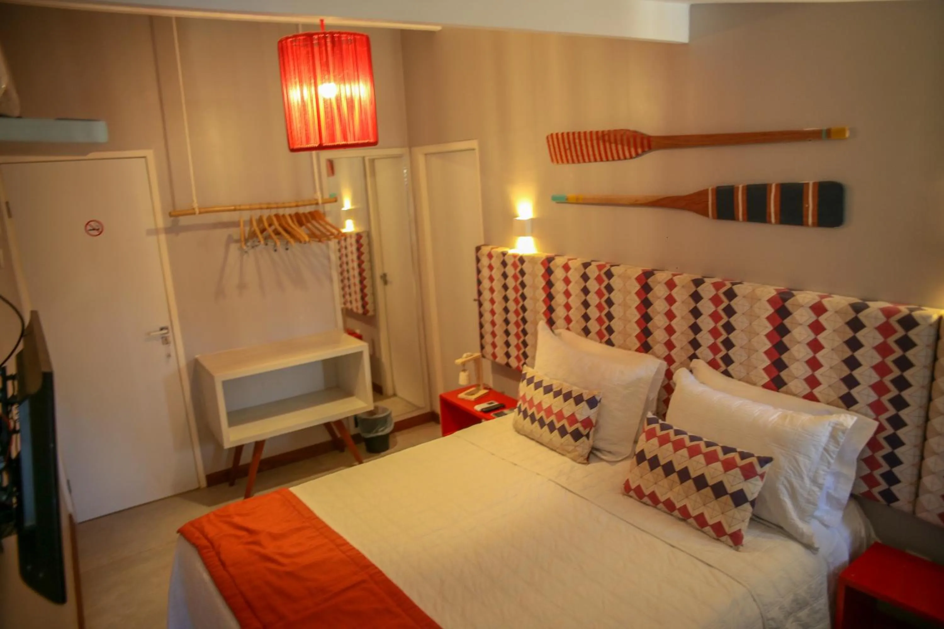 Bed in Pousada Verdes Mares