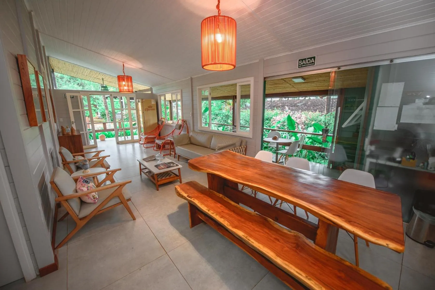 Lobby or reception in Pousada Verdes Mares
