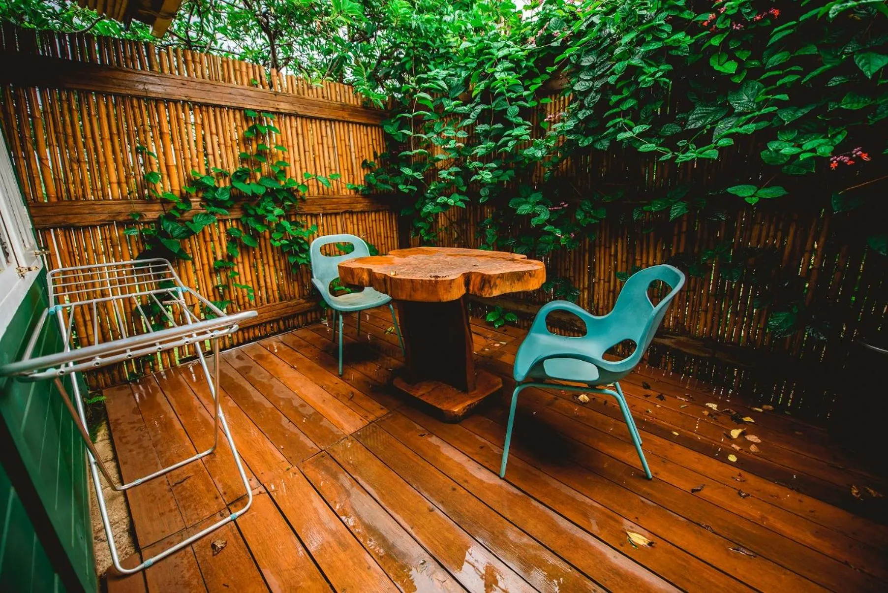 Patio in Pousada Verdes Mares