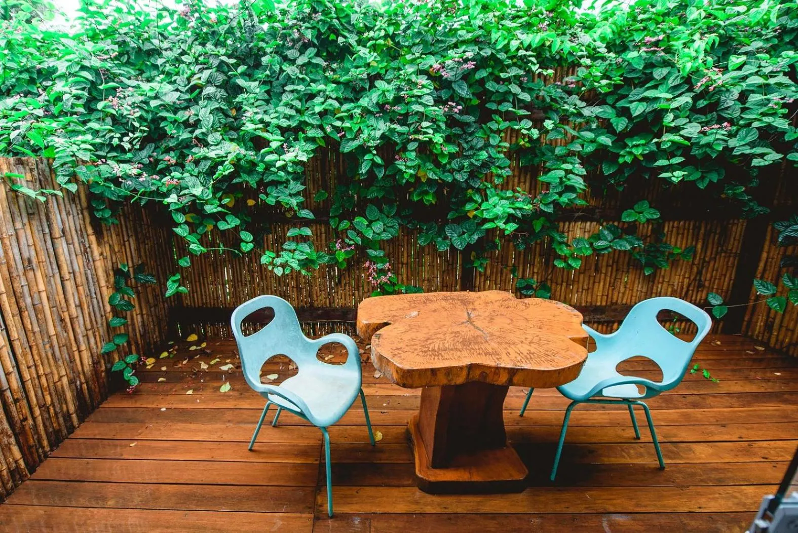 Patio in Pousada Verdes Mares