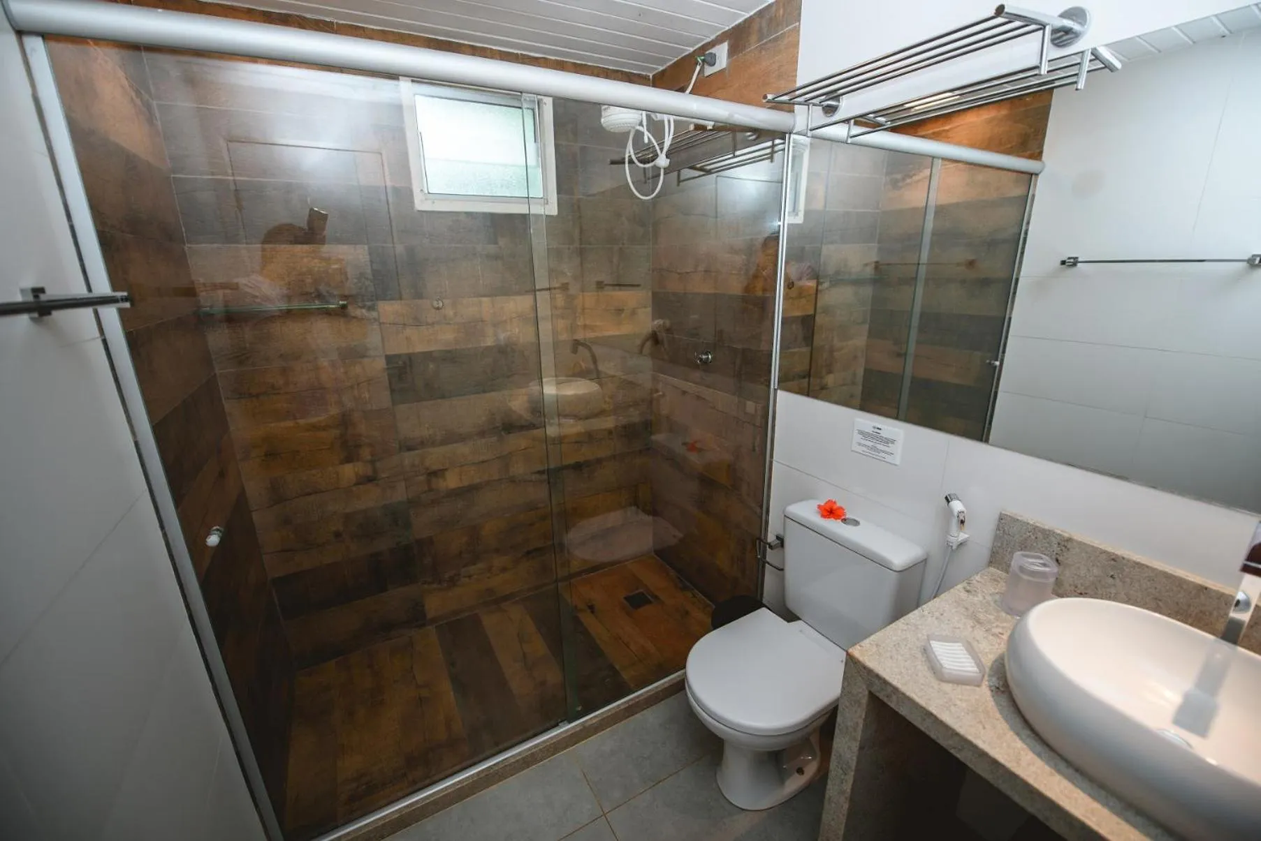 Bathroom in Pousada Verdes Mares