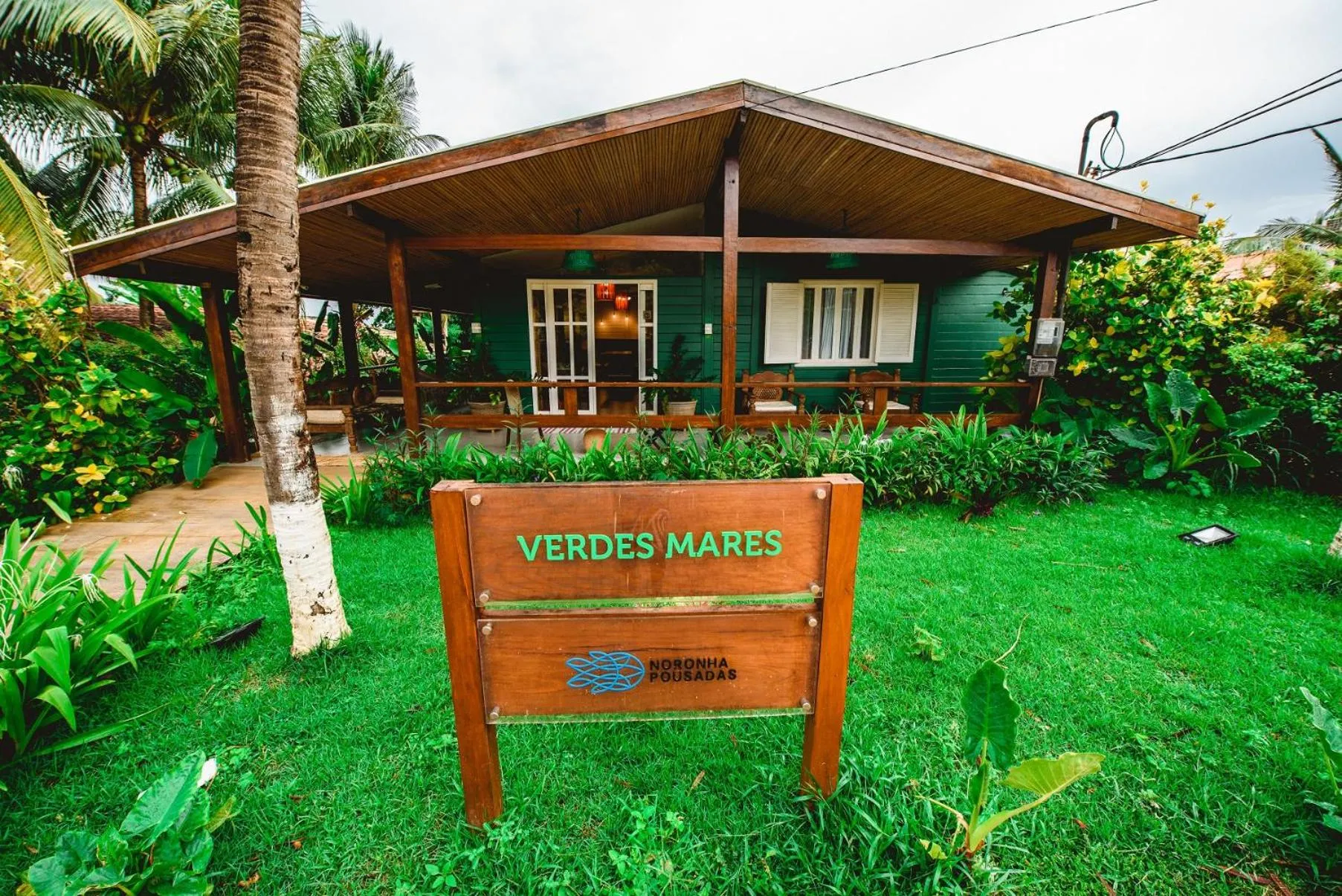 Garden in Pousada Verdes Mares