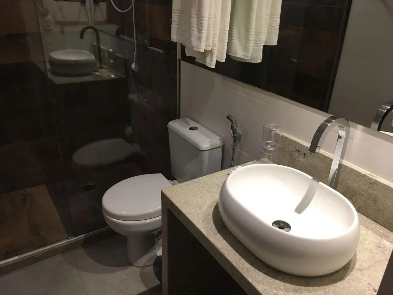 Bathroom in Pousada Verdes Mares