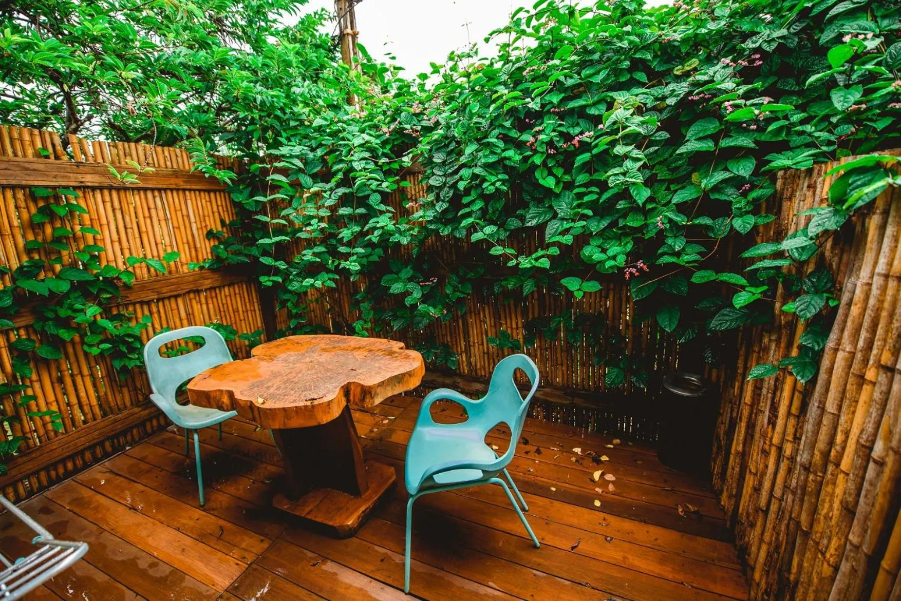 Patio in Pousada Verdes Mares