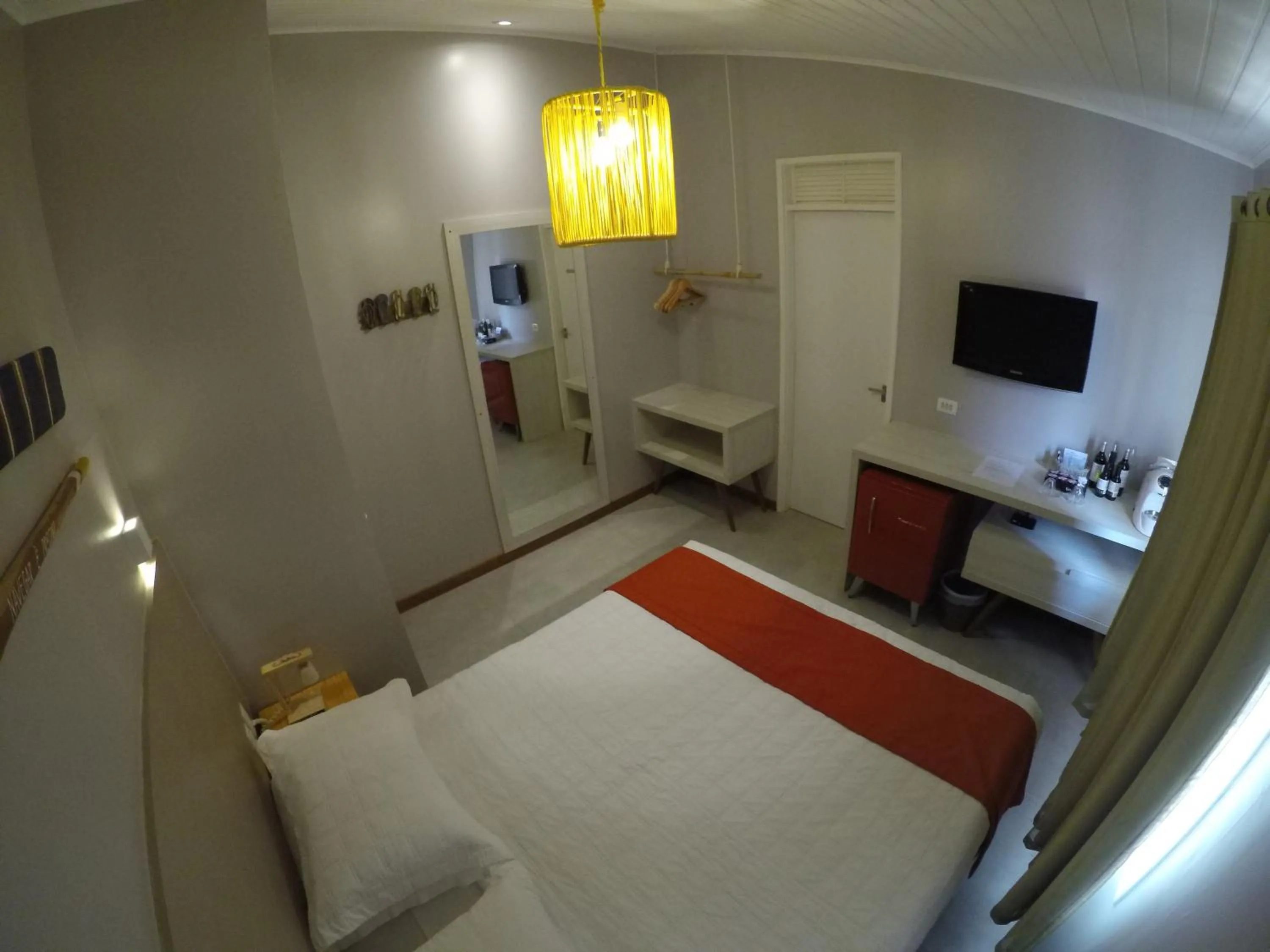 Bed in Pousada Verdes Mares