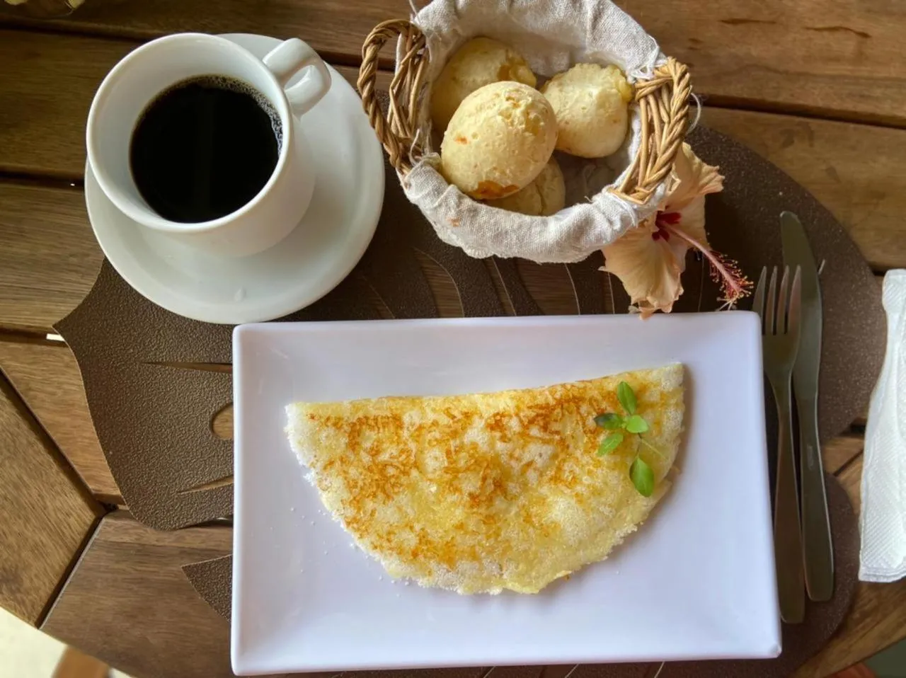 Food and drinks in Pousada Verdes Mares