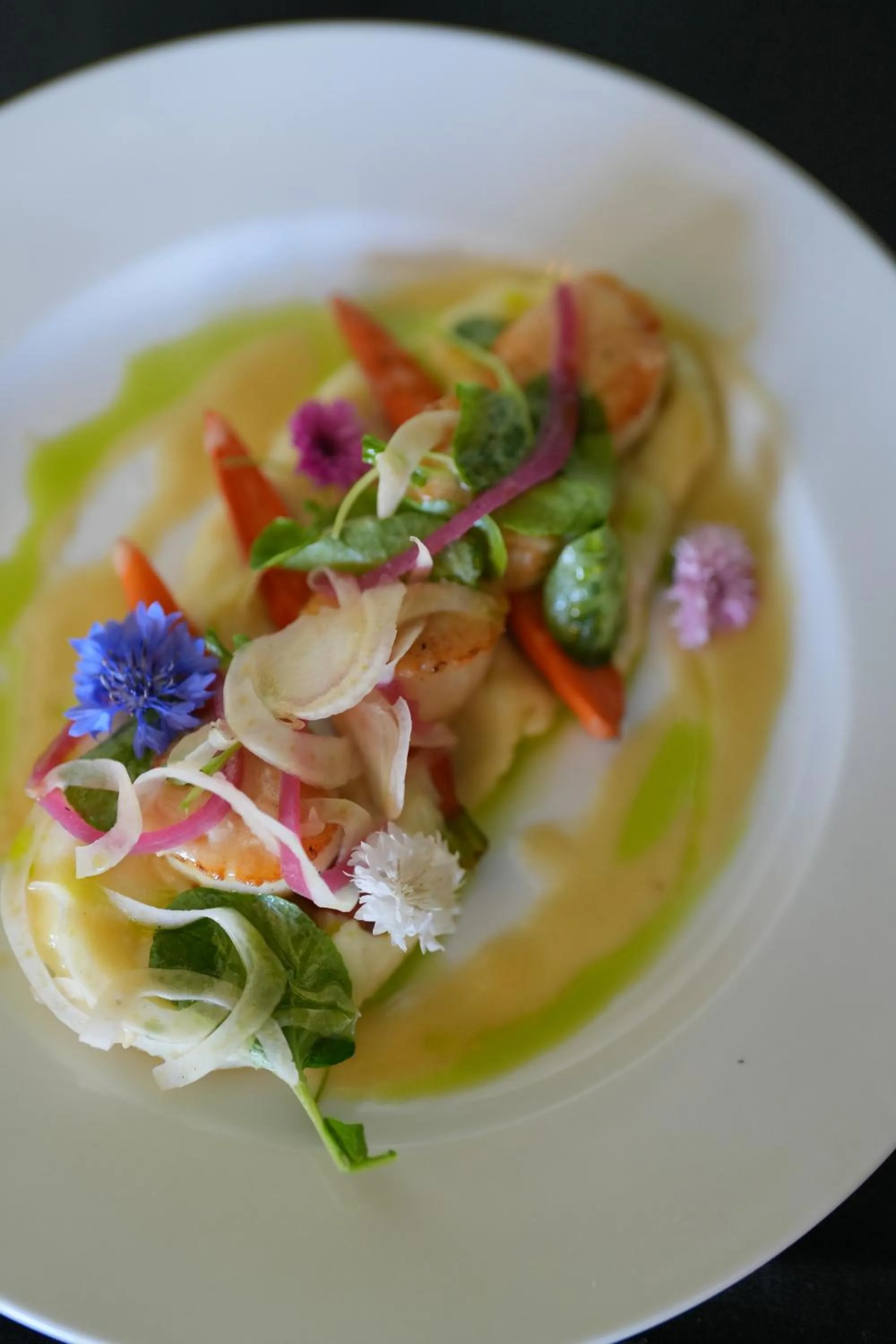 Food in University Club of San Francisco