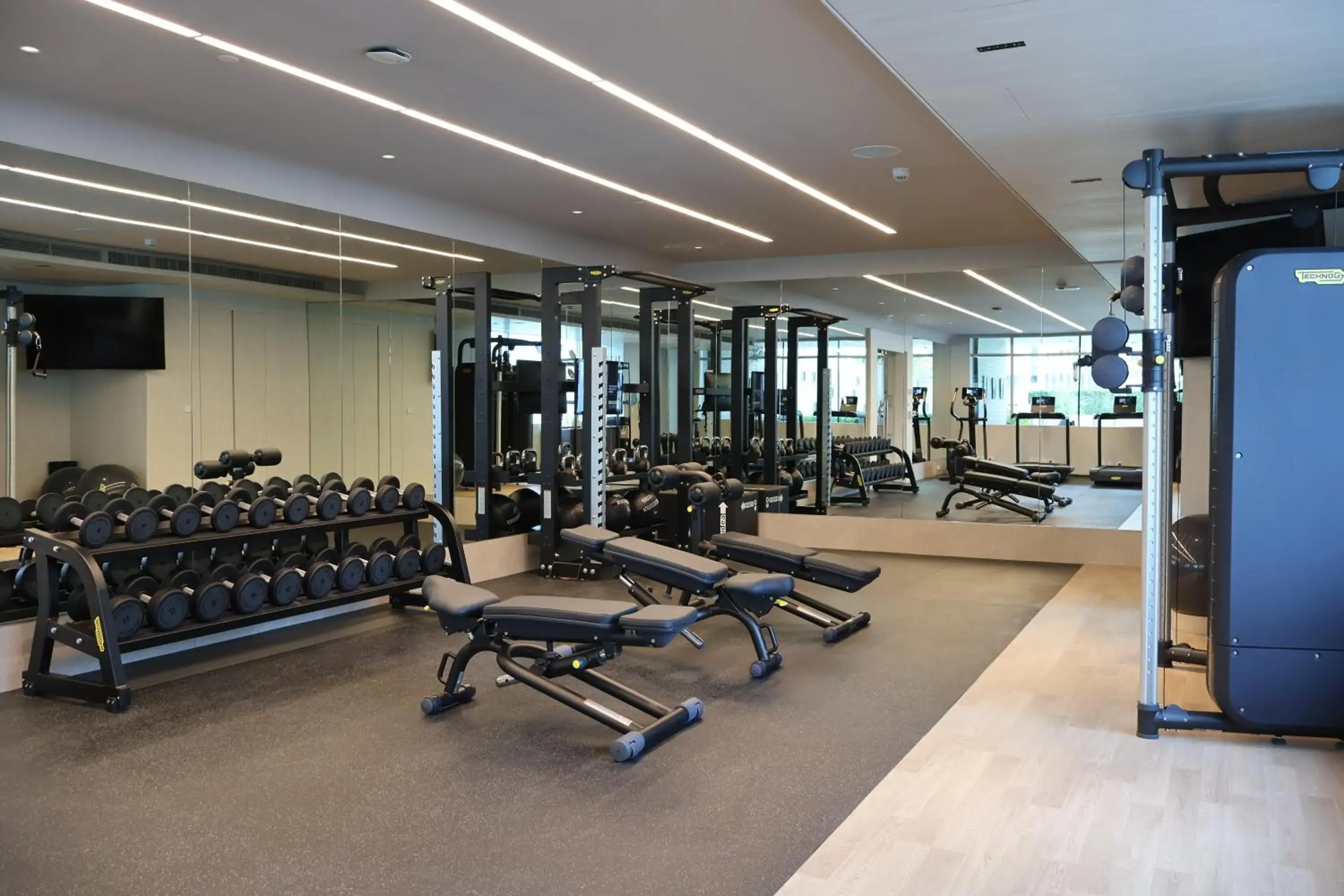 Fitness centre/facilities in DoubleTree by Hilton Bangkok Ploenchit Fitness centre/facilities in DoubleTree by Hilton Bangkok Ploenchit