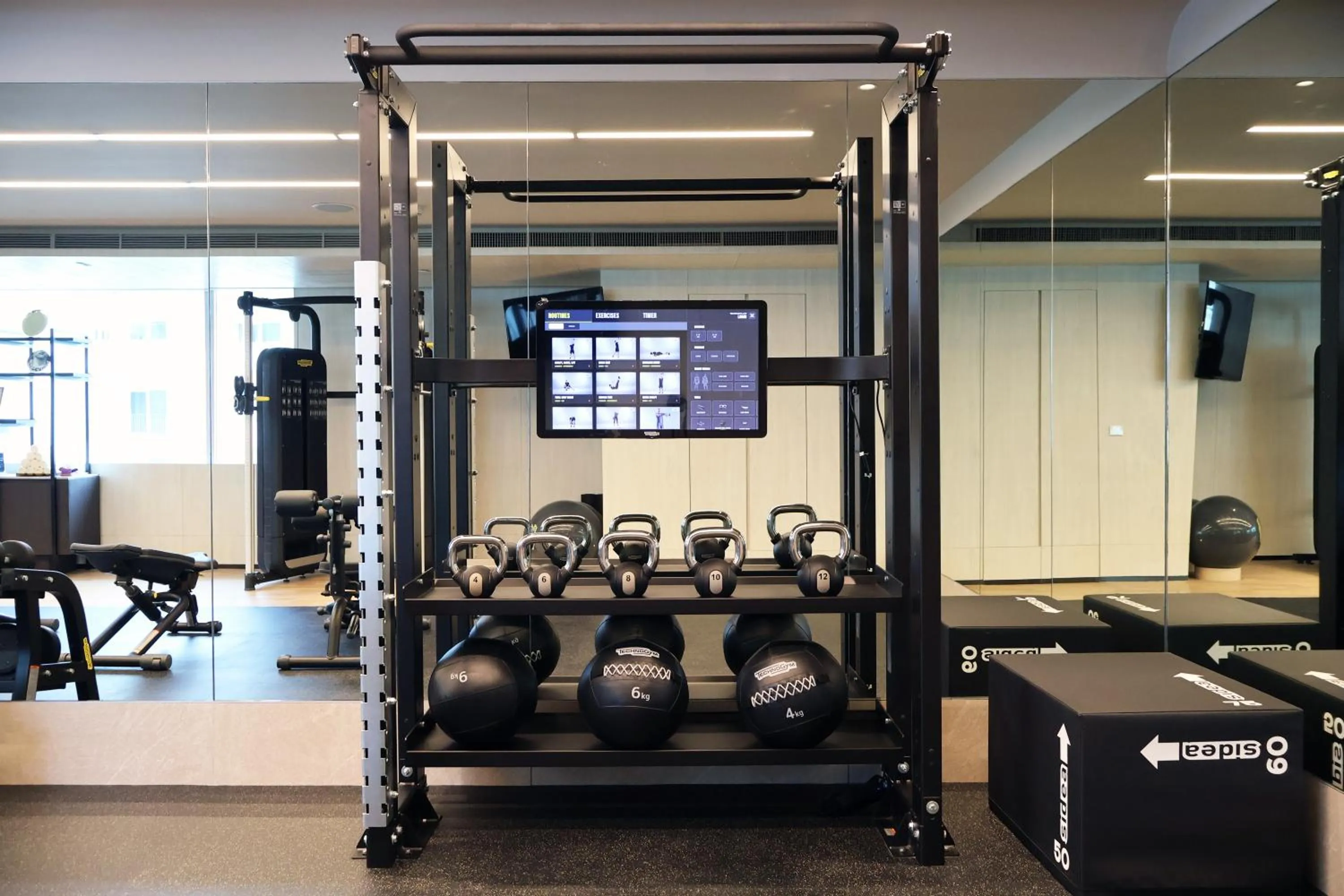 Fitness centre/facilities in DoubleTree by Hilton Bangkok Ploenchit