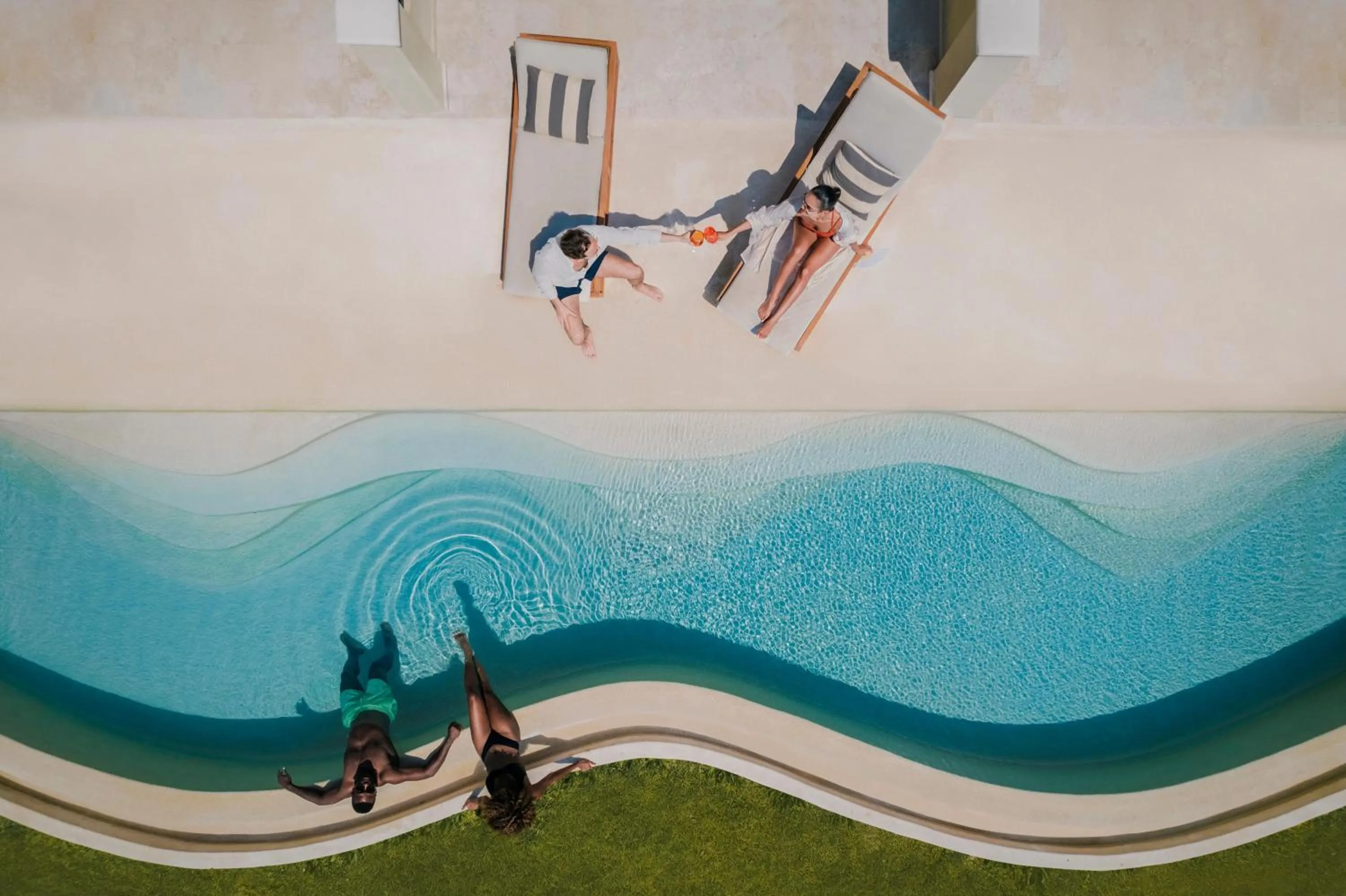 Pool view in Hyatt Zilara Riviera Maya Adults Only All-Inclusive