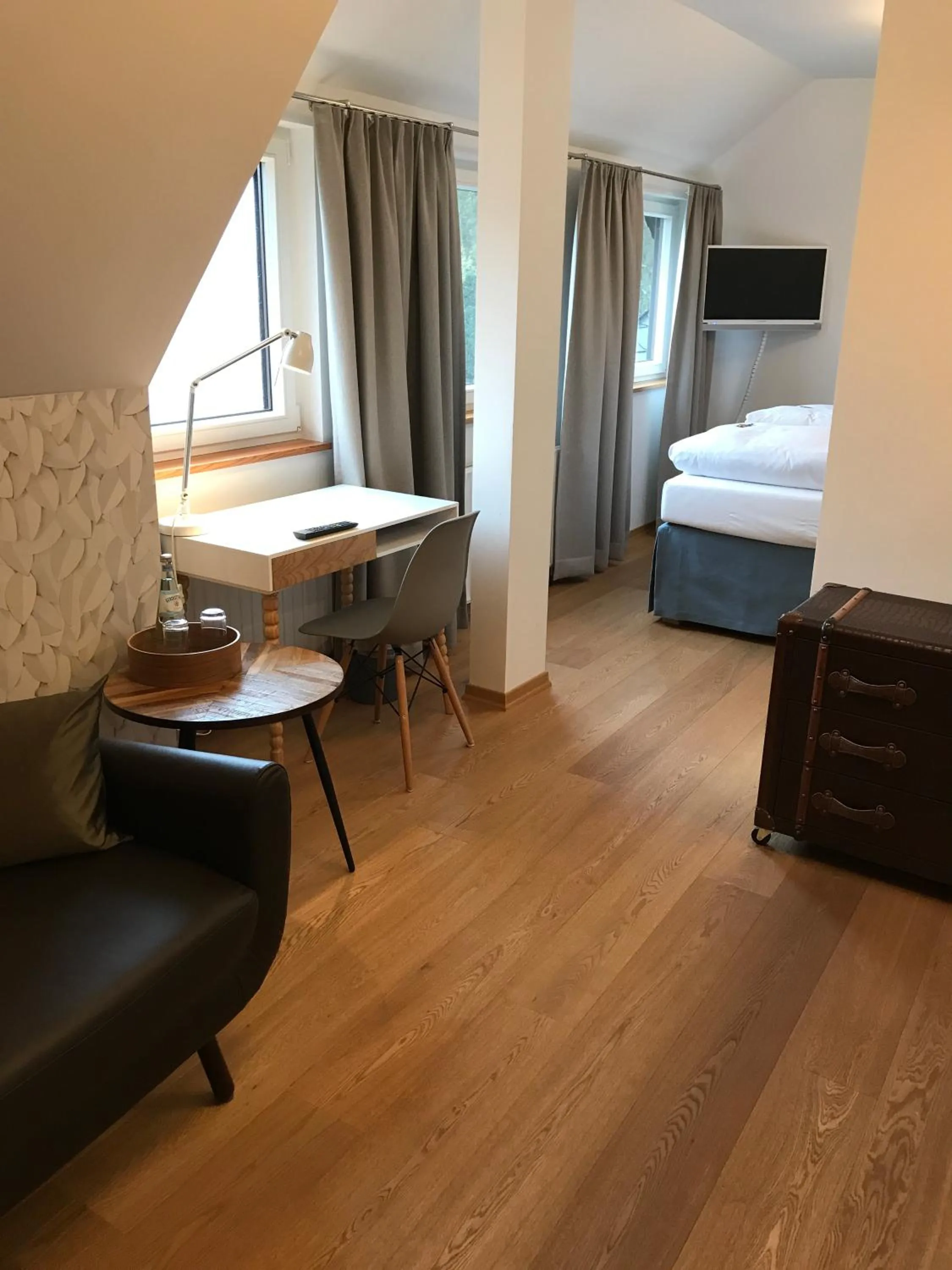 Photo of the whole room, Bed in Fischerklause am Lutjensee