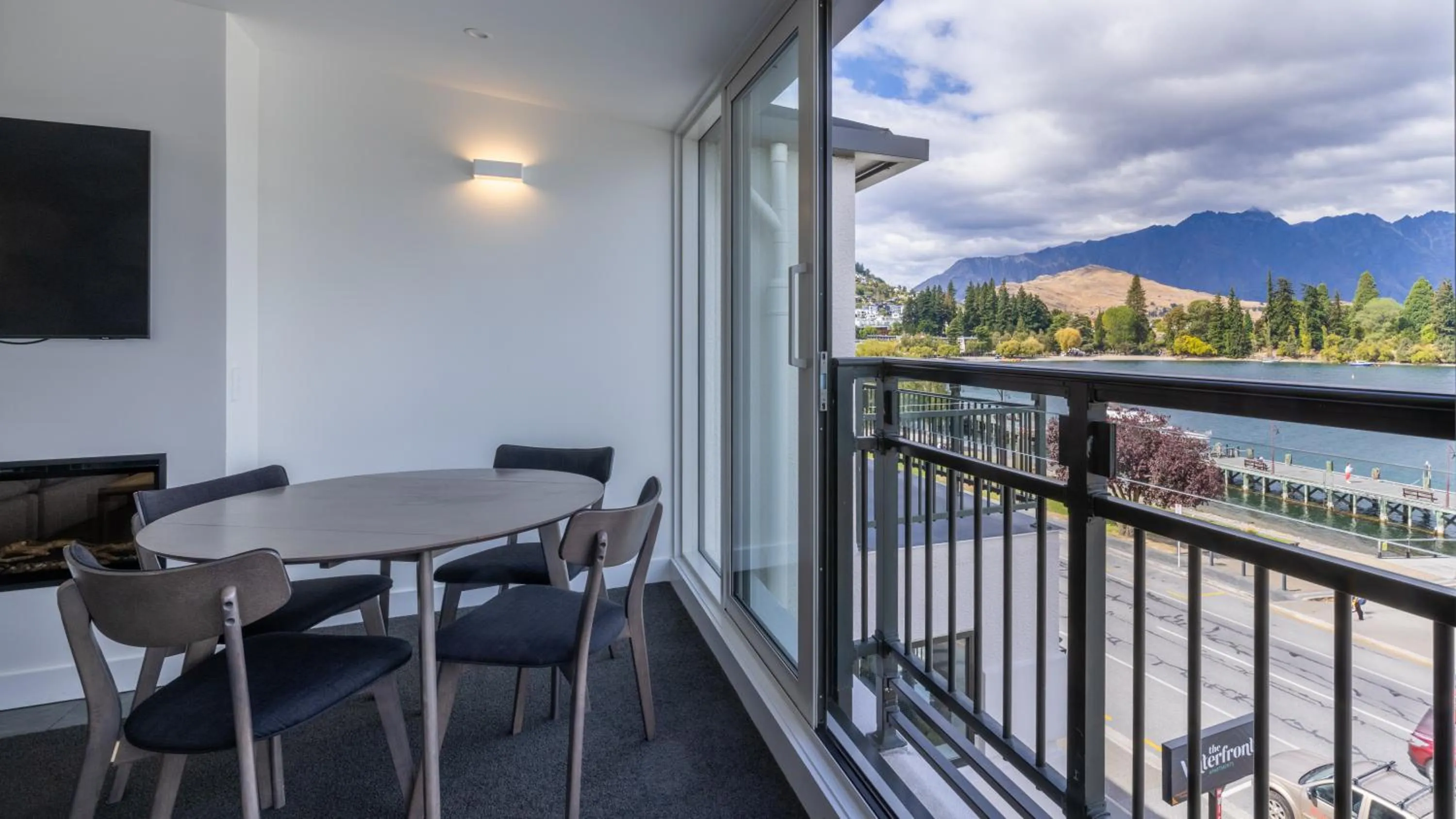 Dining area in The Waterfront