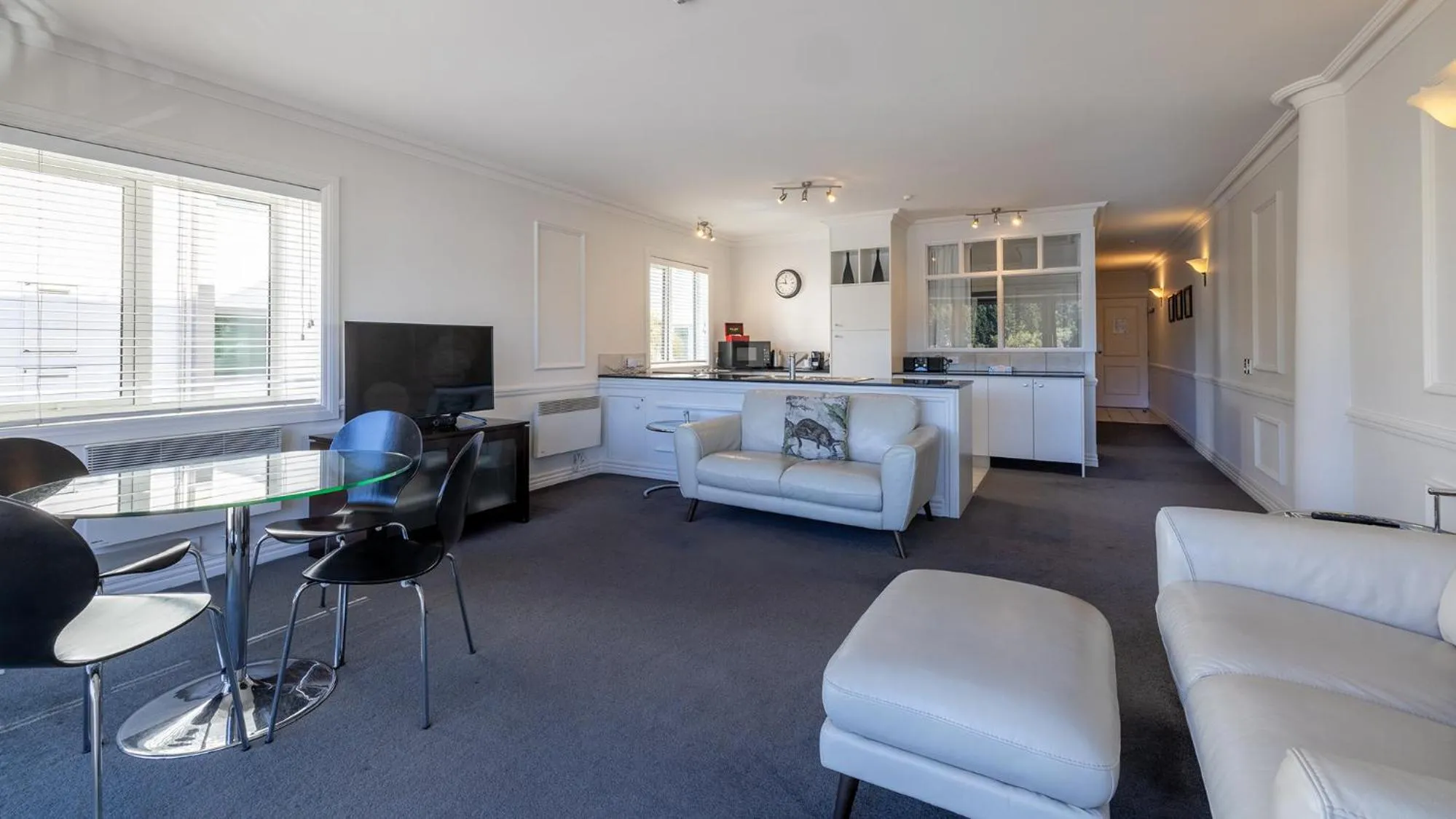 Living room in The Waterfront