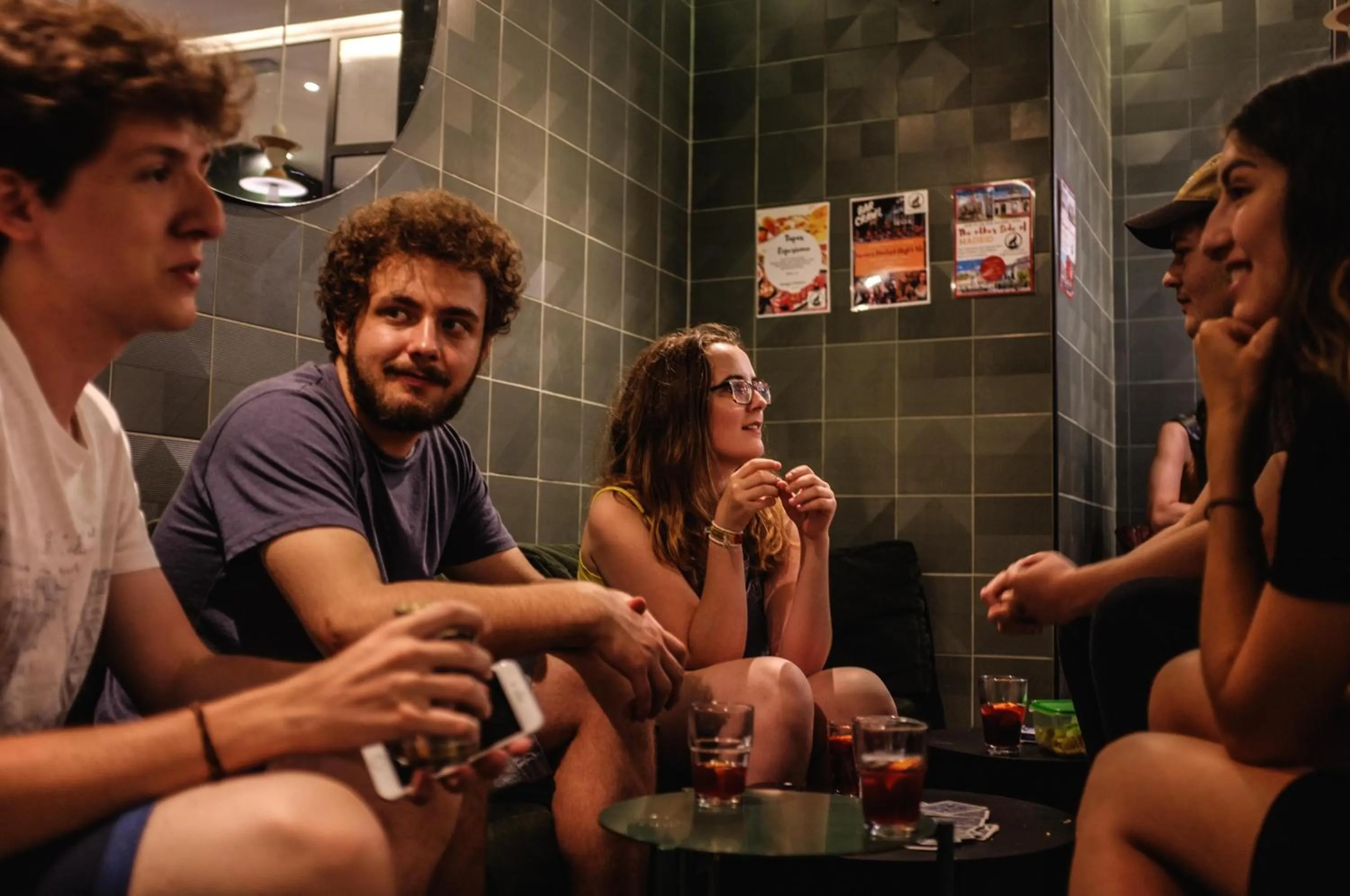 Evening entertainment in 2060 The Newton Hostel