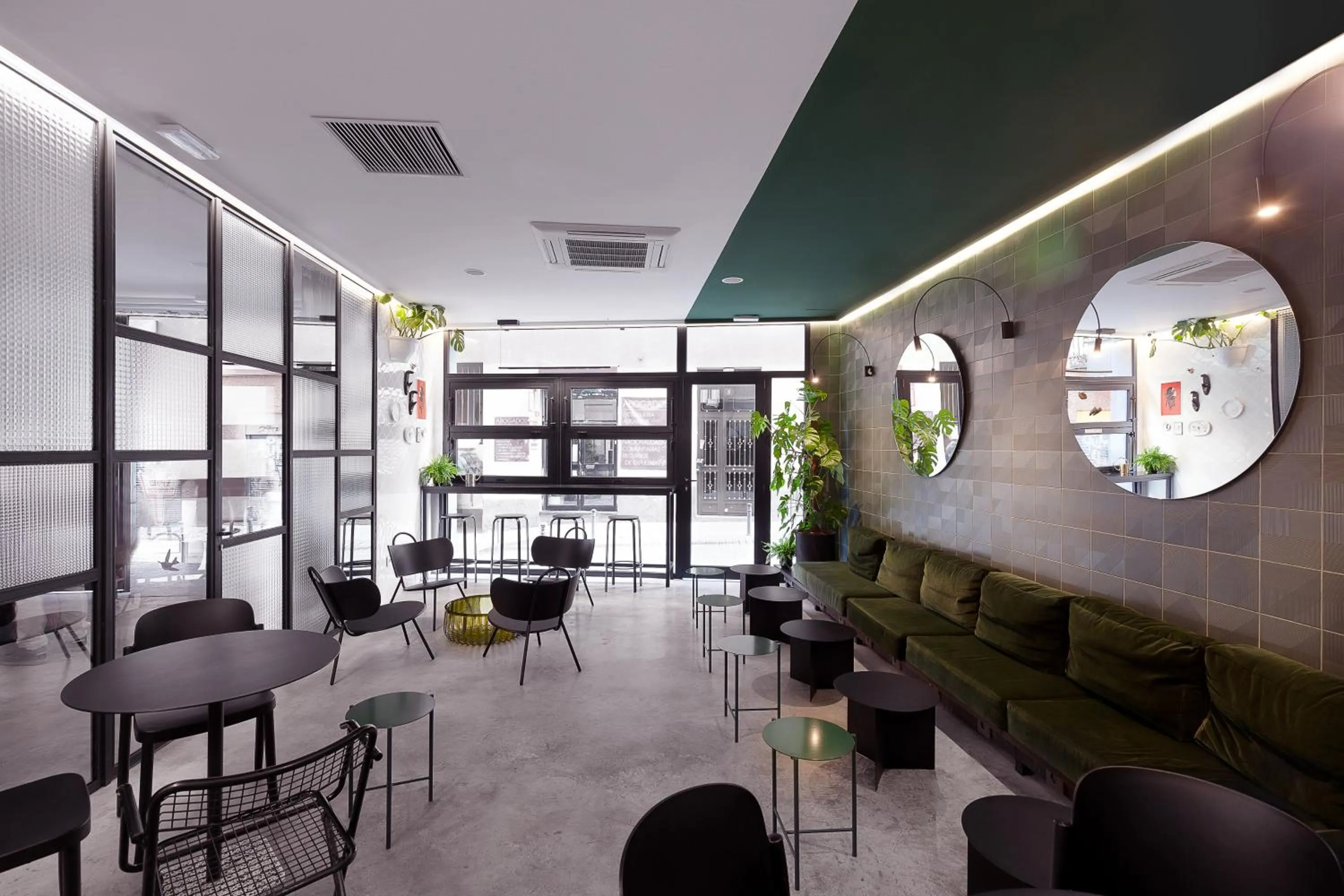 Communal lounge/ TV room in 2060 The Newton Hostel