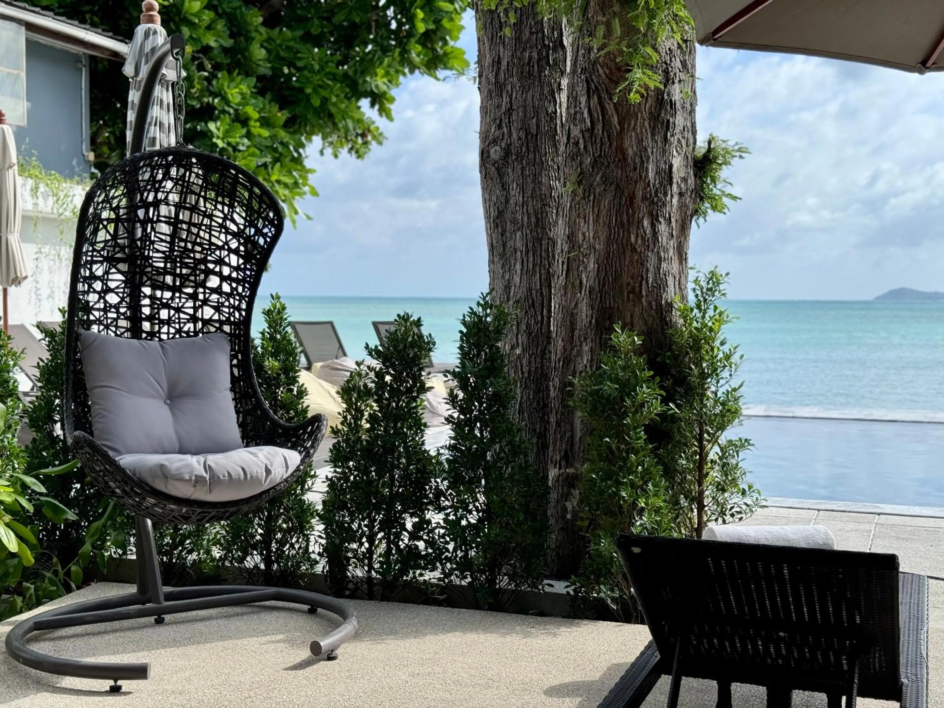 Balcony/Terrace in Baan Haad Ngam Boutique Resort