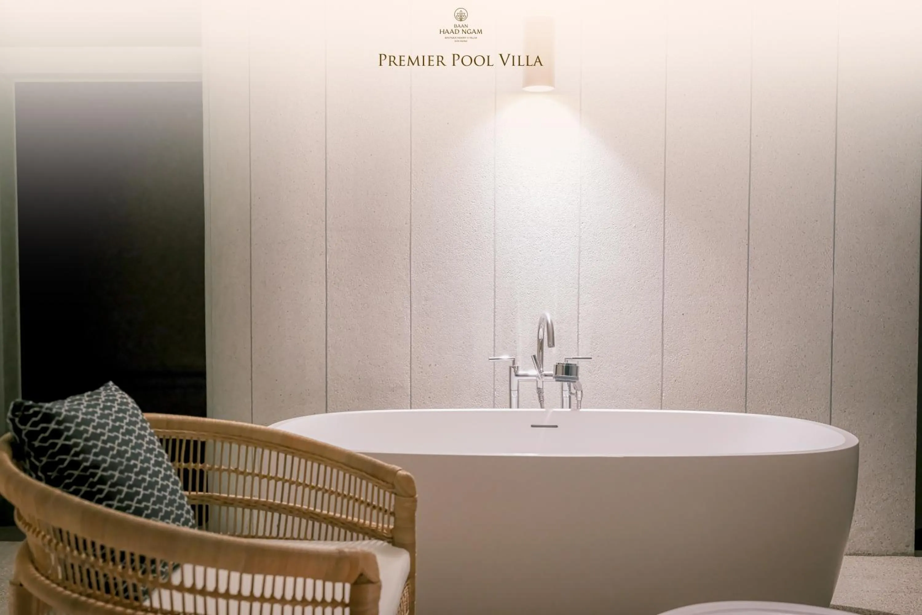 Seating area in Baan Haad Ngam Boutique Resort