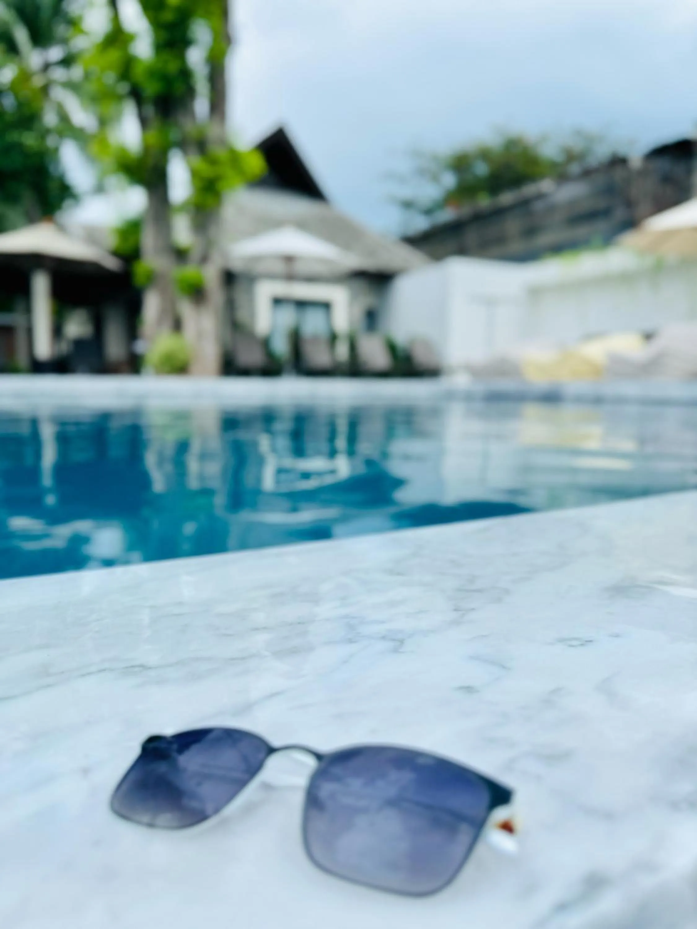 Pool view in Baan Haad Ngam Boutique Resort