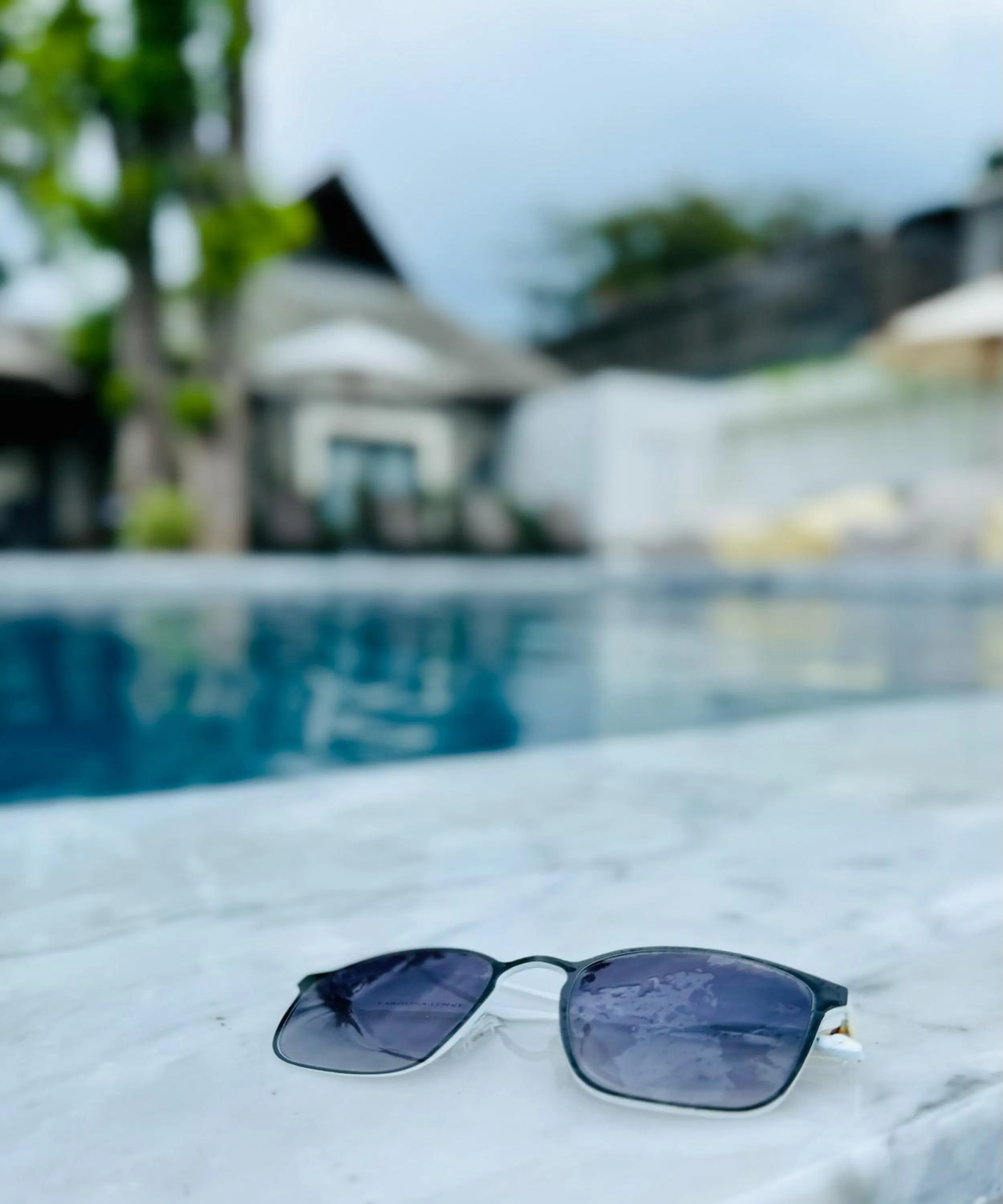 Pool view in Baan Haad Ngam Boutique Resort