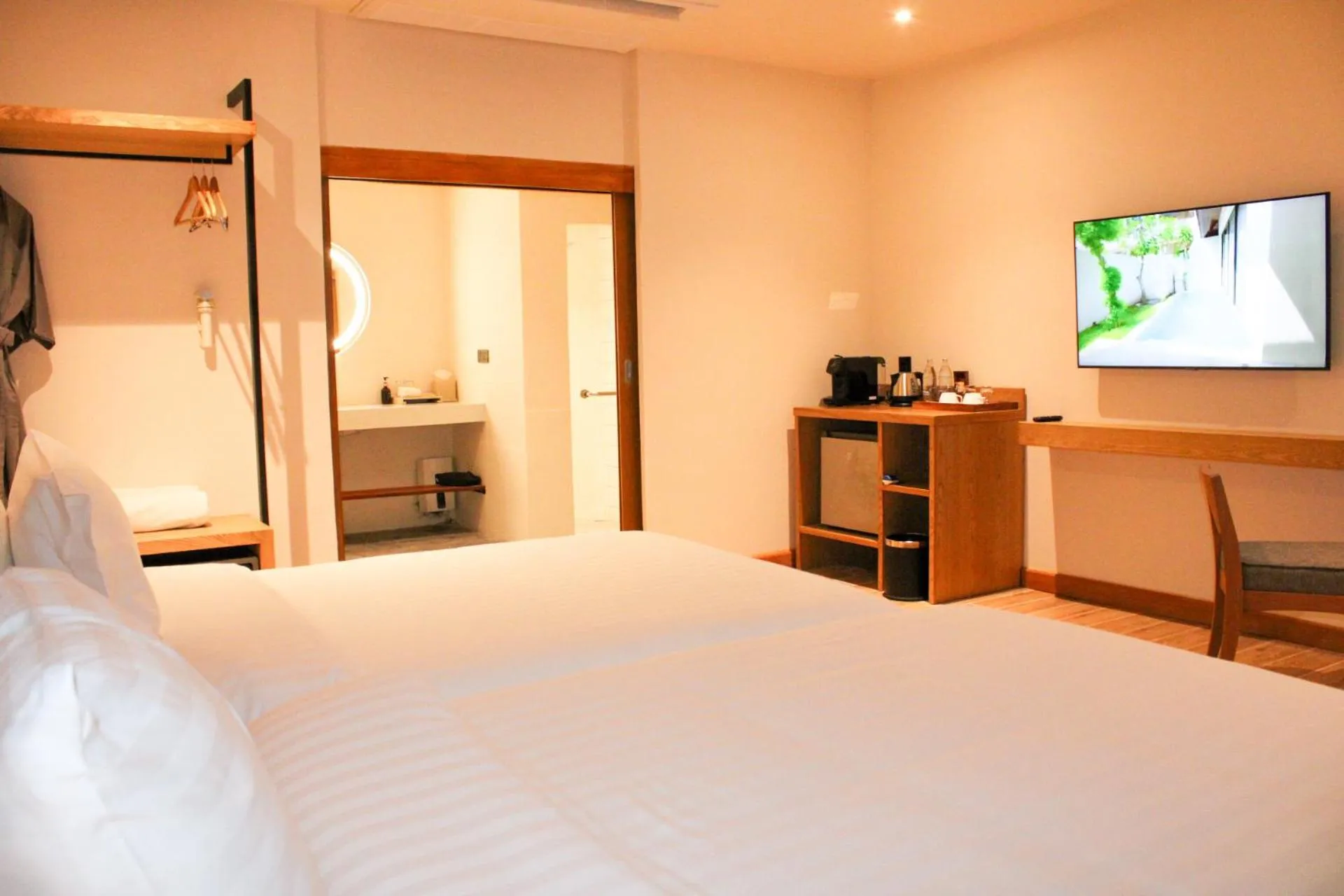 Bedroom, Bed in Baan Haad Ngam Boutique Resort