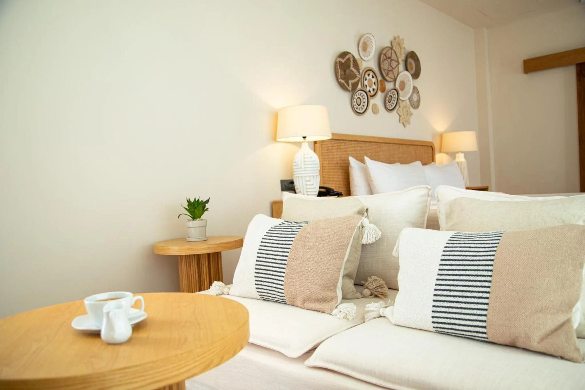 Bed in Baan Haad Ngam Boutique Resort