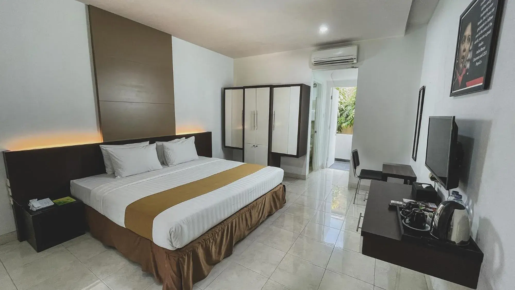 Bed in LPP Convention Hotel Demangan Bed in LPP Convention Hotel Demangan