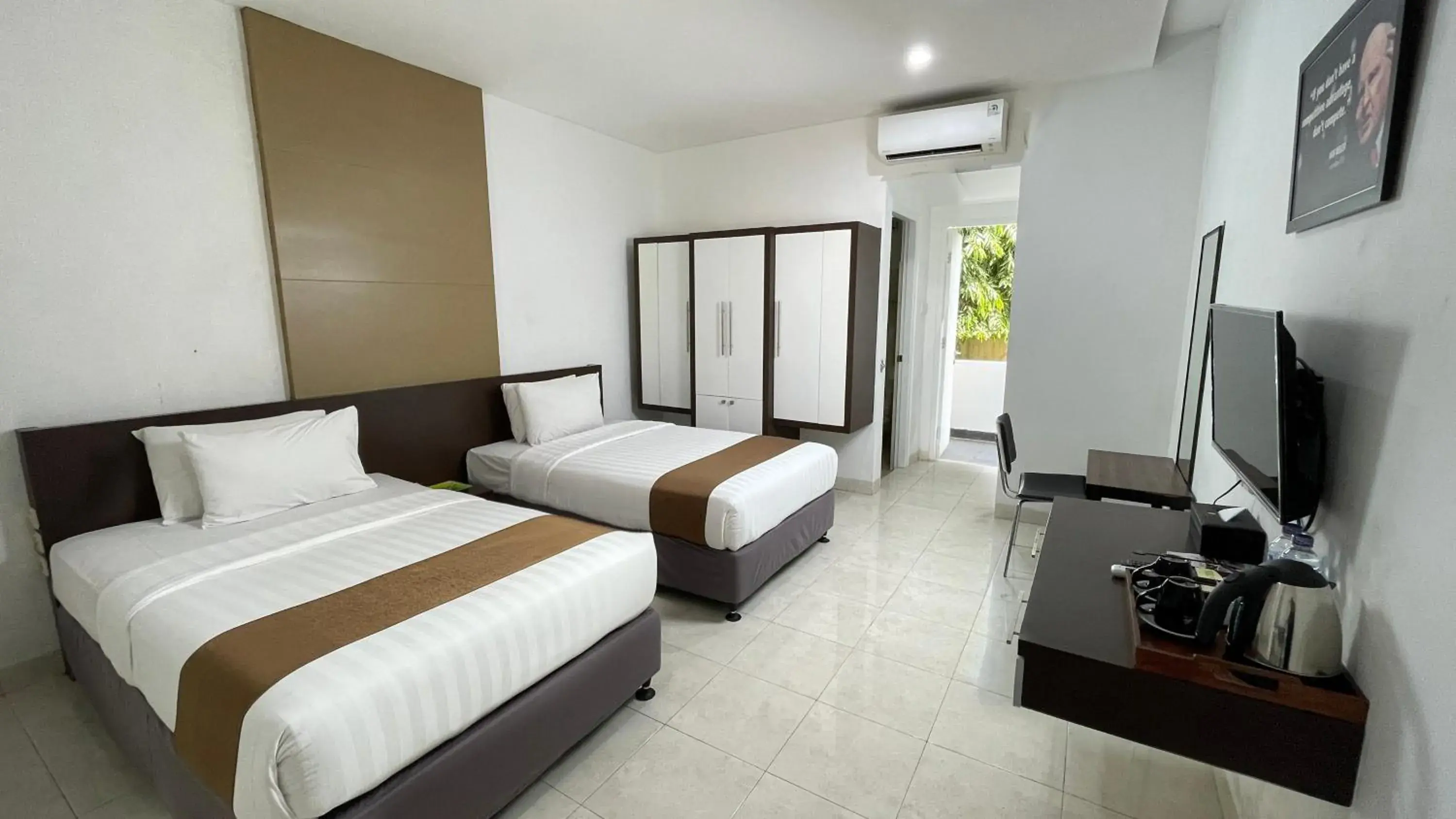 Bed in LPP Convention Hotel Demangan Bed in LPP Convention Hotel Demangan