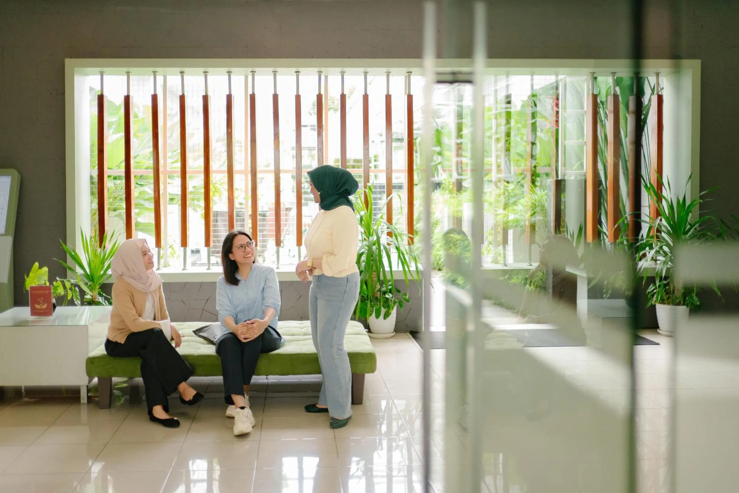 Lobby or reception in Naraséna Co-Living