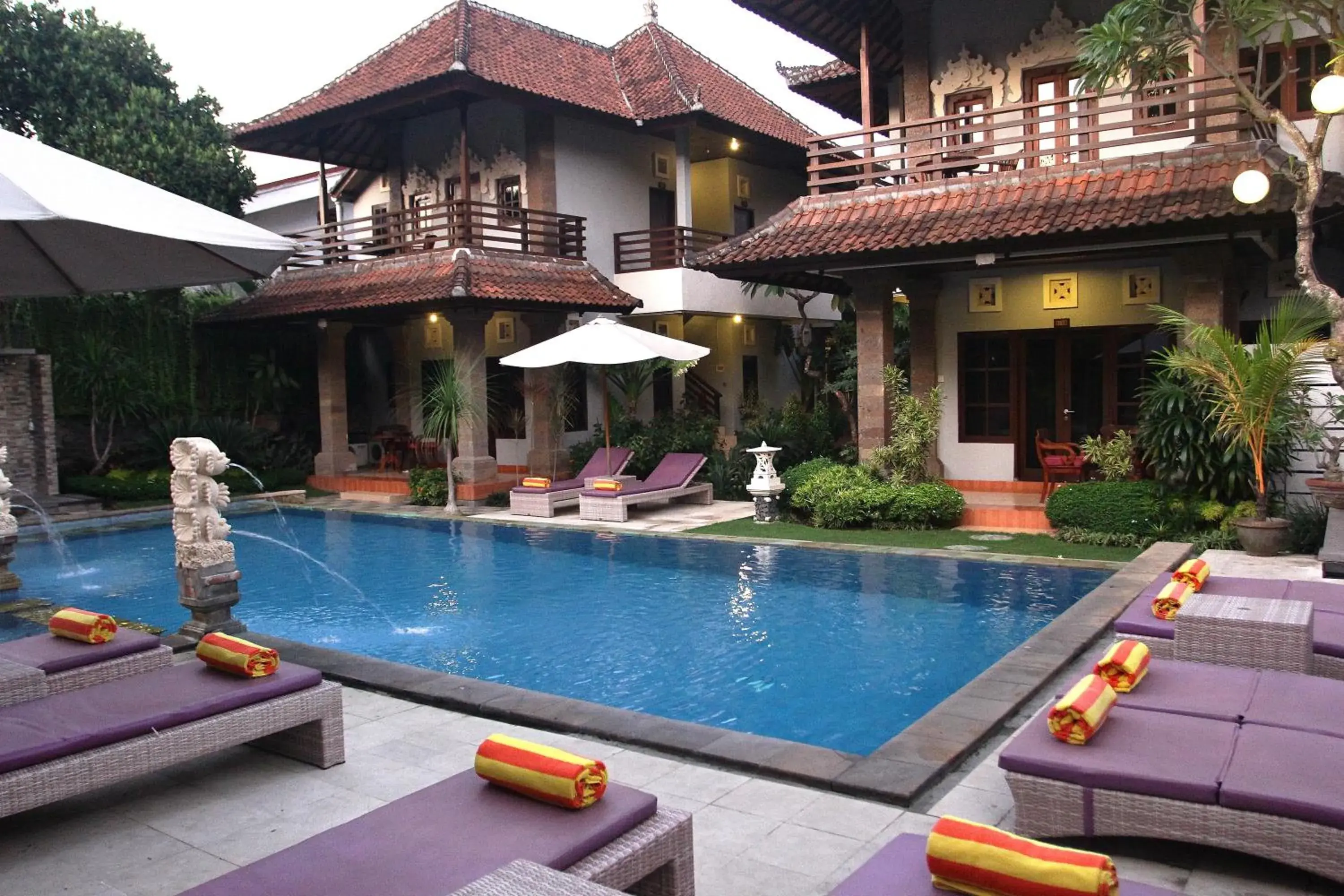 Swimming pool in Puri Sading Hotel Swimming pool in Puri Sading Hotel