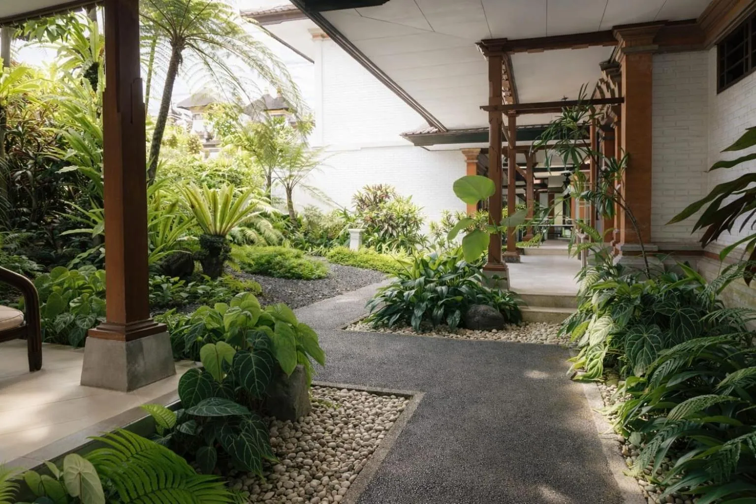 Garden in Yulia Village Inn Ubud