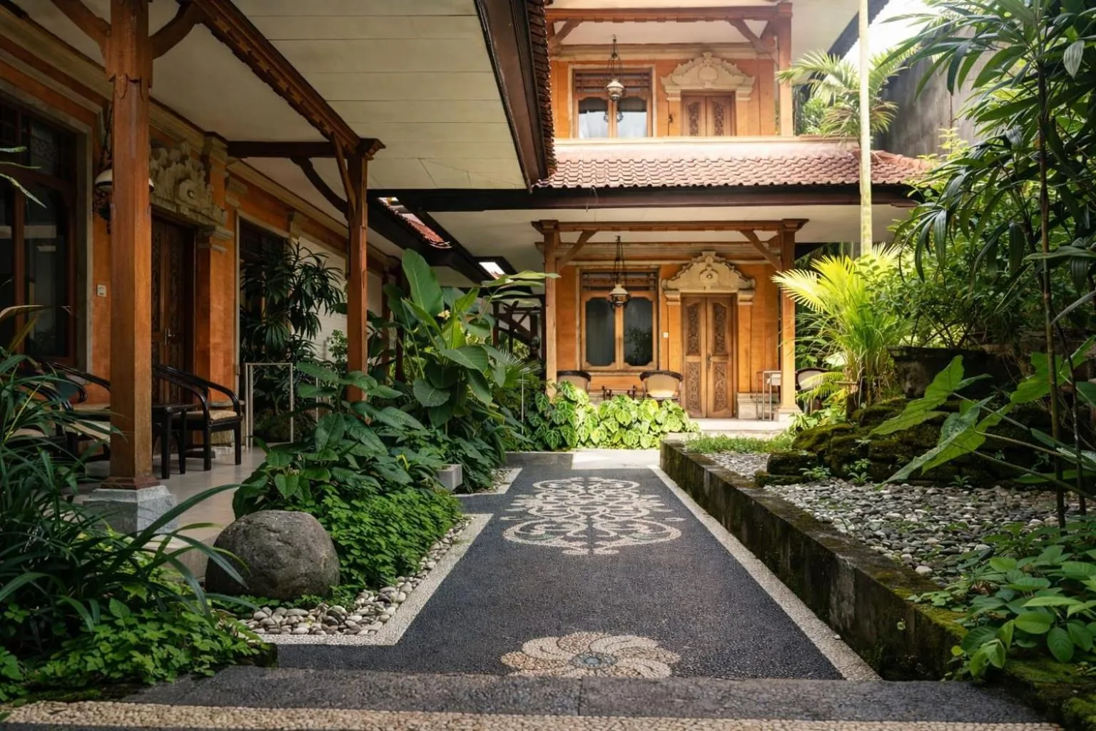 Garden in Yulia Village Inn Ubud