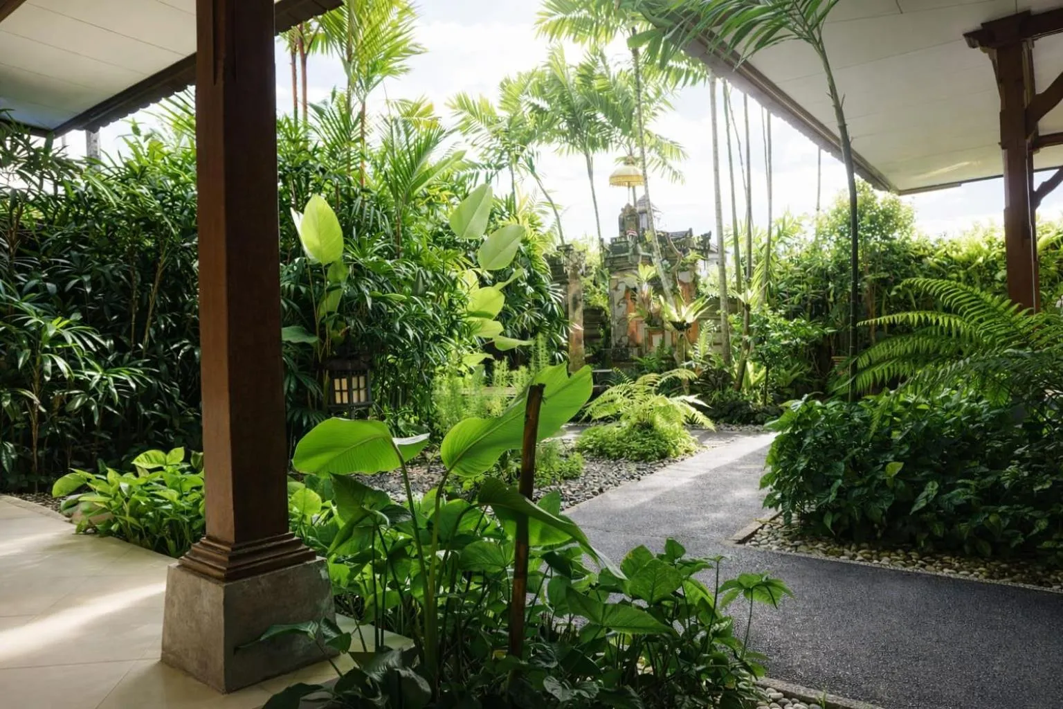 Garden in Yulia Village Inn Ubud