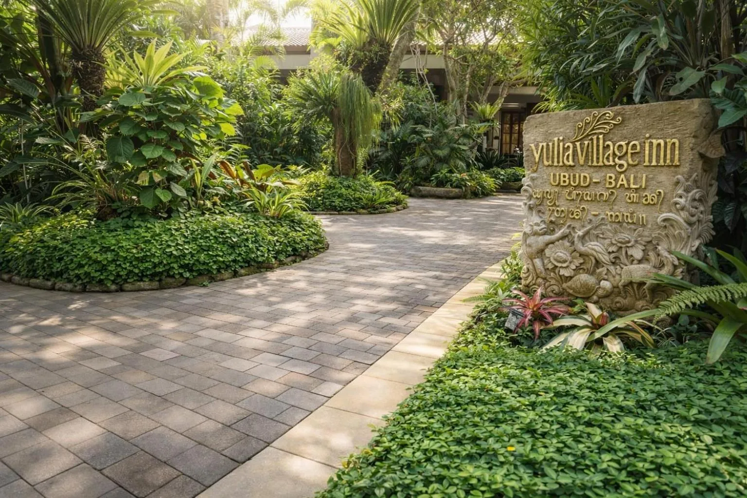 Garden in Yulia Village Inn Ubud