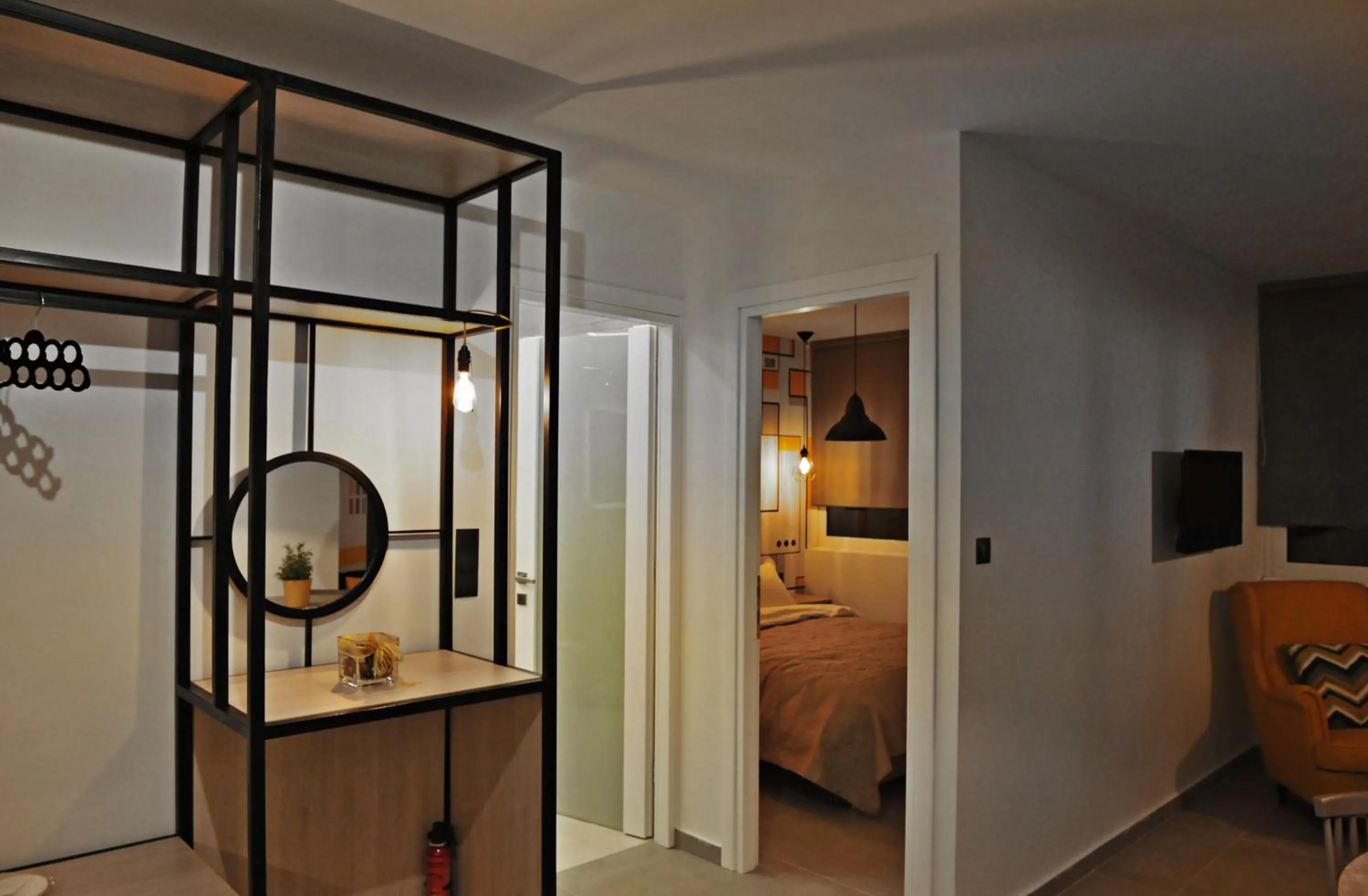 Photo of the whole room, Bed in The Athenians Modern Apartments