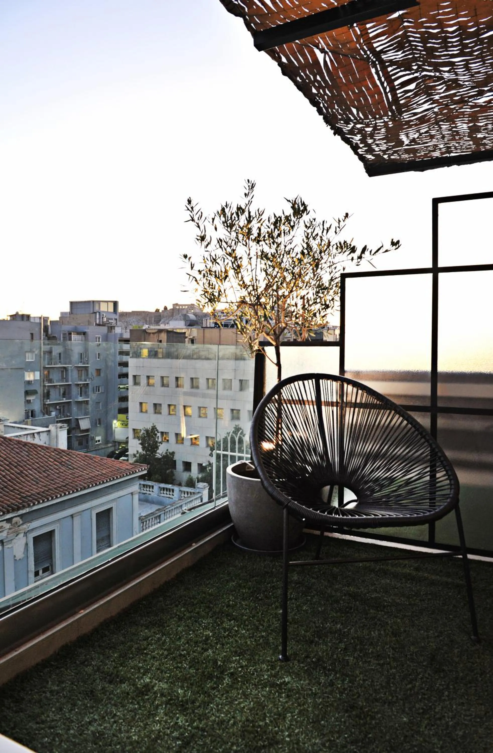 Balcony/Terrace in The Athenians Modern Apartments