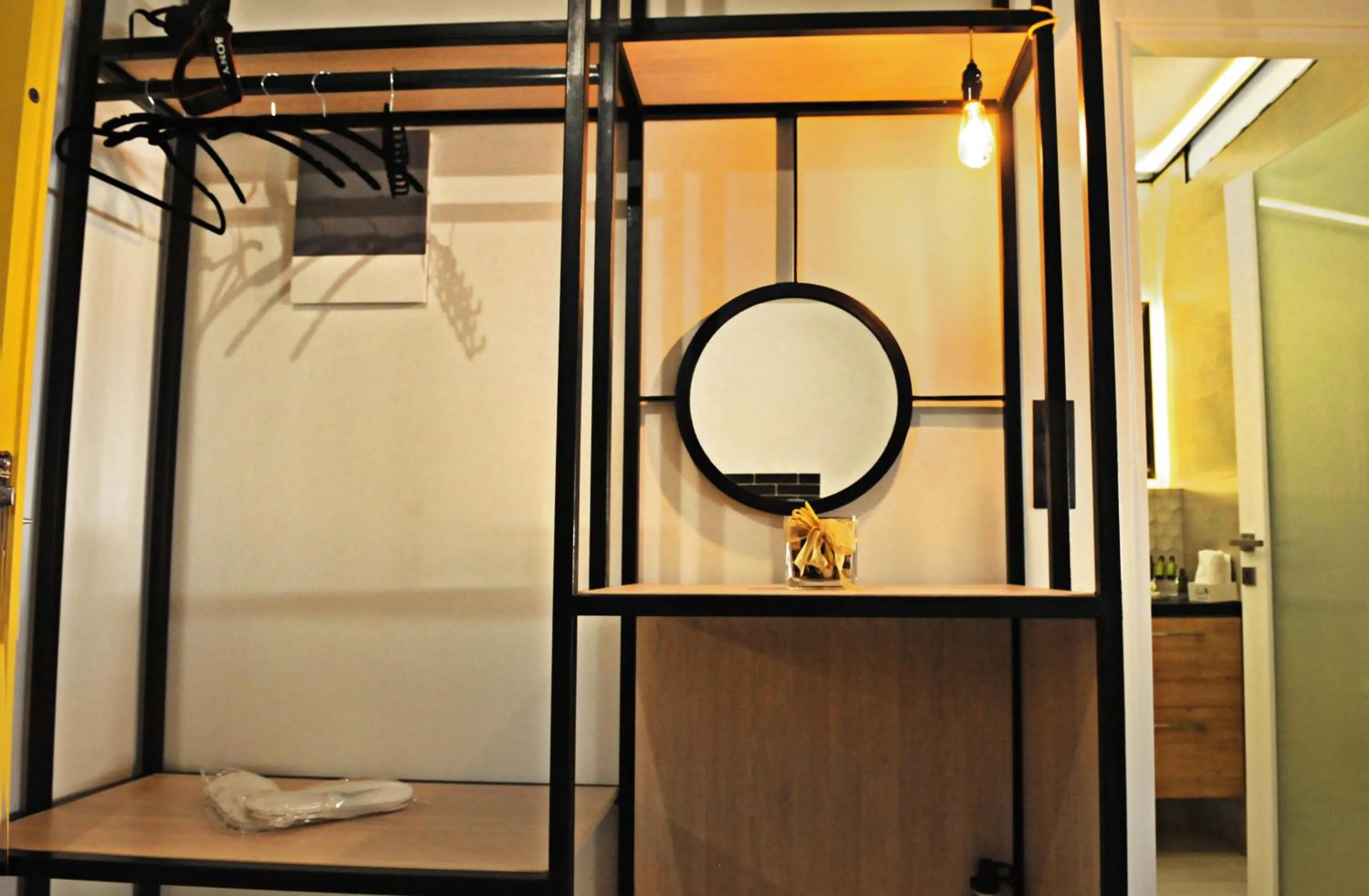 Bedroom in The Athenians Modern Apartments