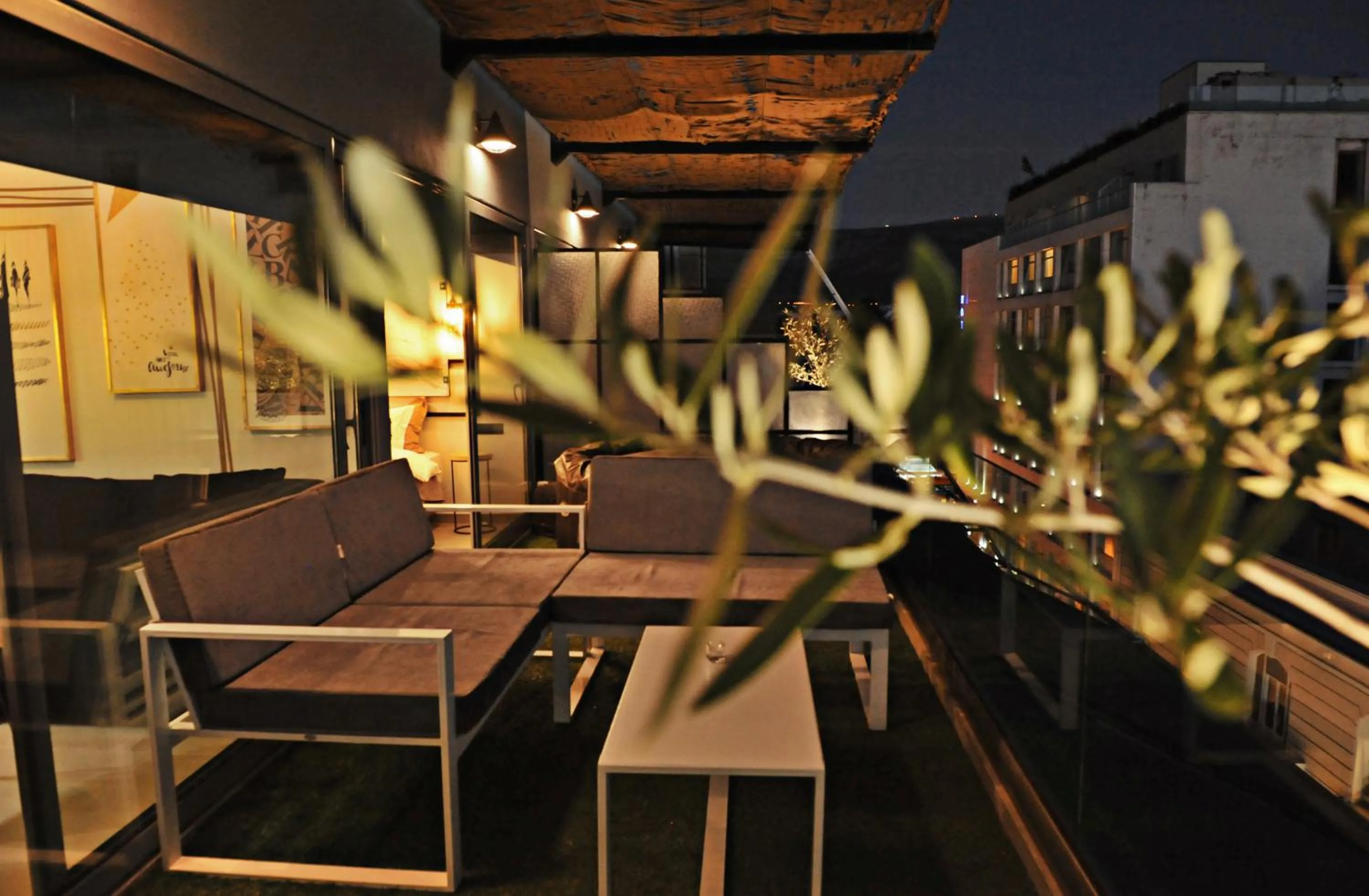 Balcony/Terrace in The Athenians Modern Apartments