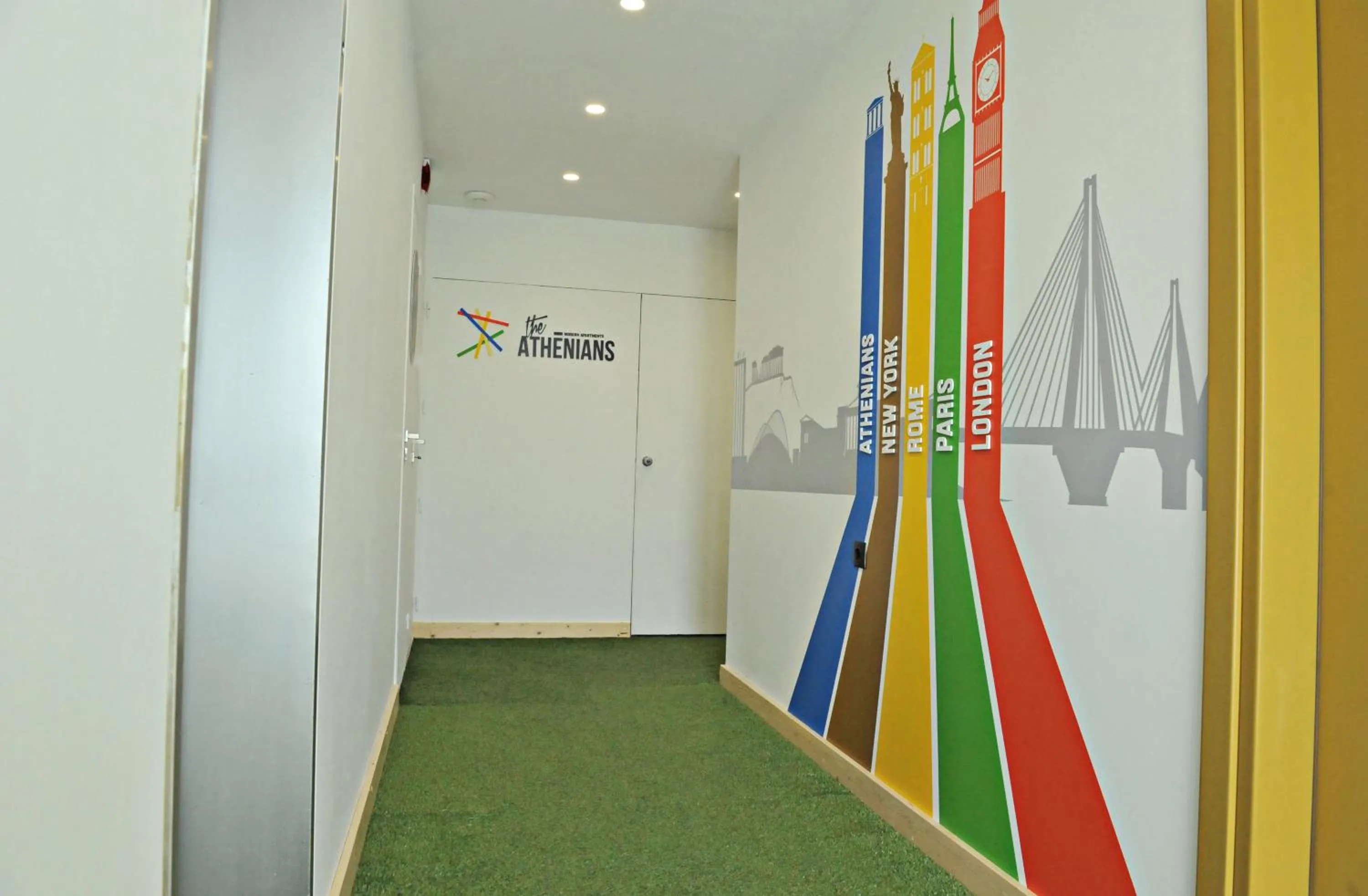 Property building in The Athenians Modern Apartments