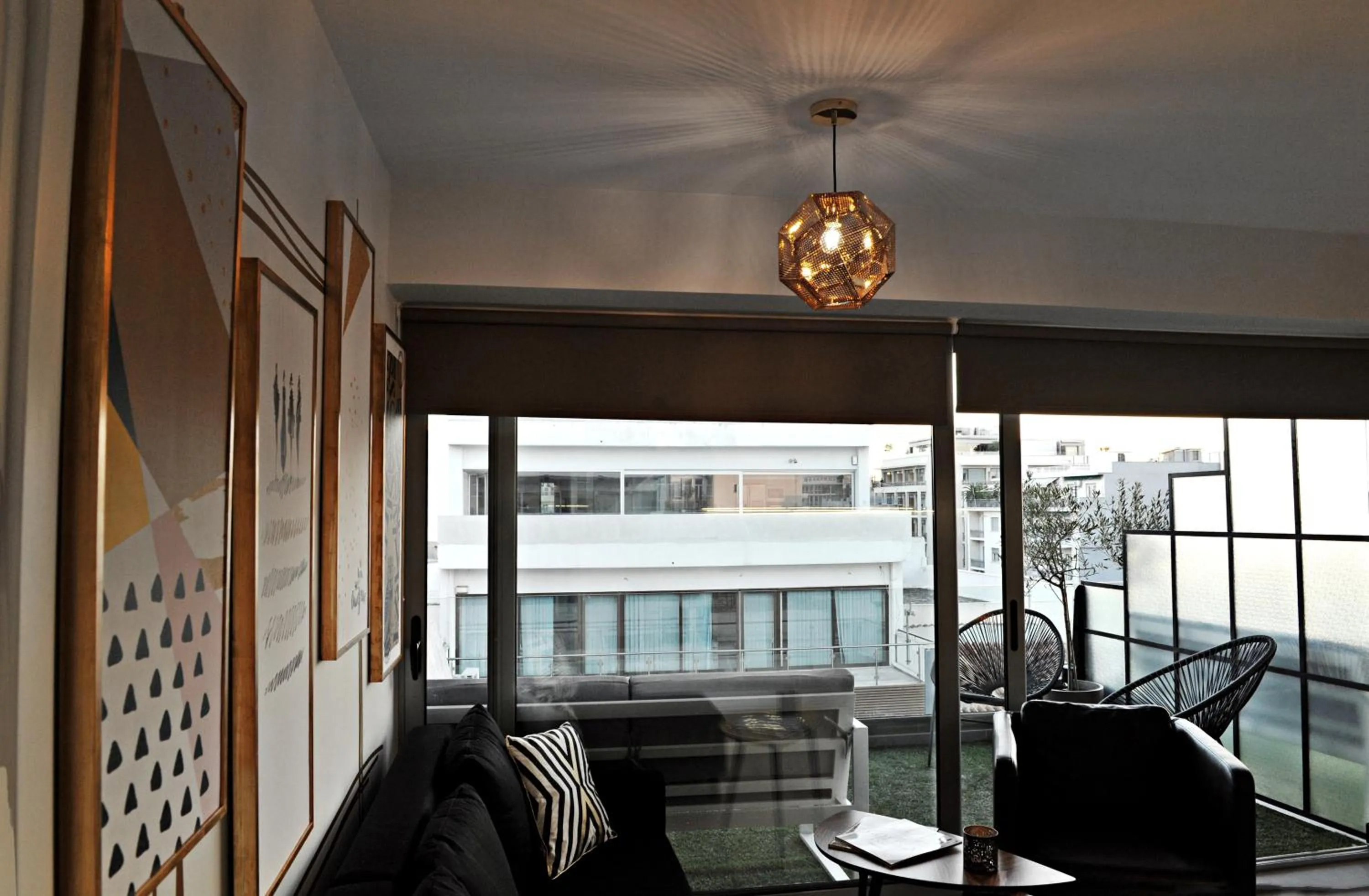 Balcony/Terrace in The Athenians Modern Apartments