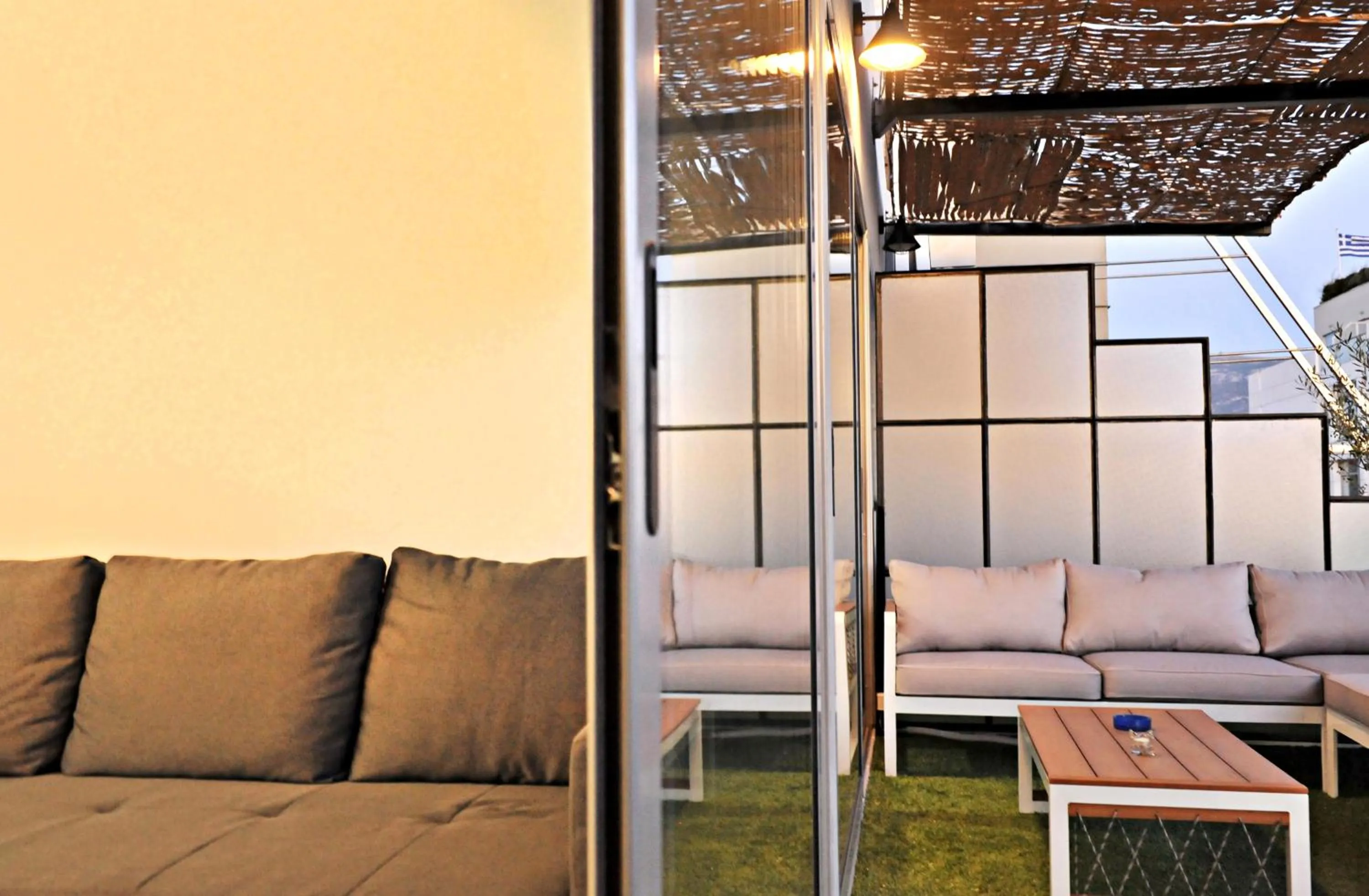 Balcony/Terrace in The Athenians Modern Apartments