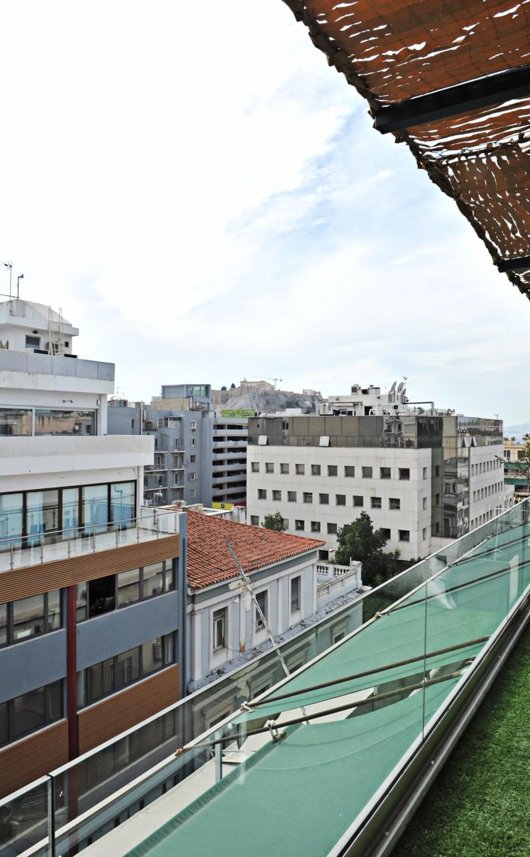 City view in The Athenians Modern Apartments