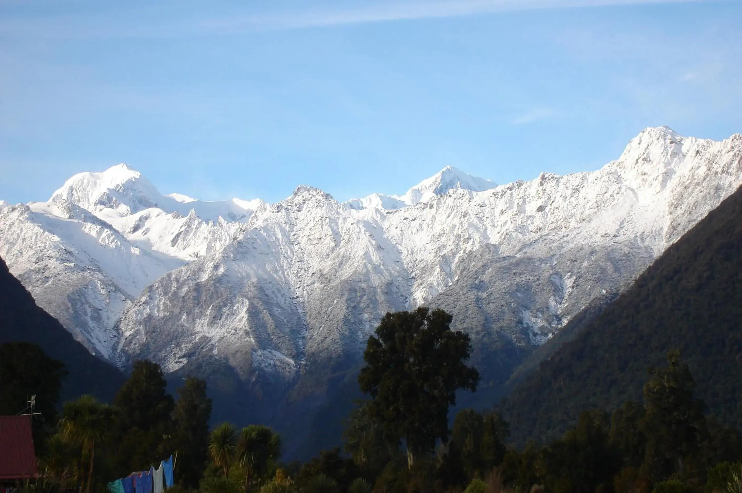 View (from property/room) in Mt Cook View Motel - Fox Glacier View (from property/room) in Mt Cook View Motel - Fox Glacier