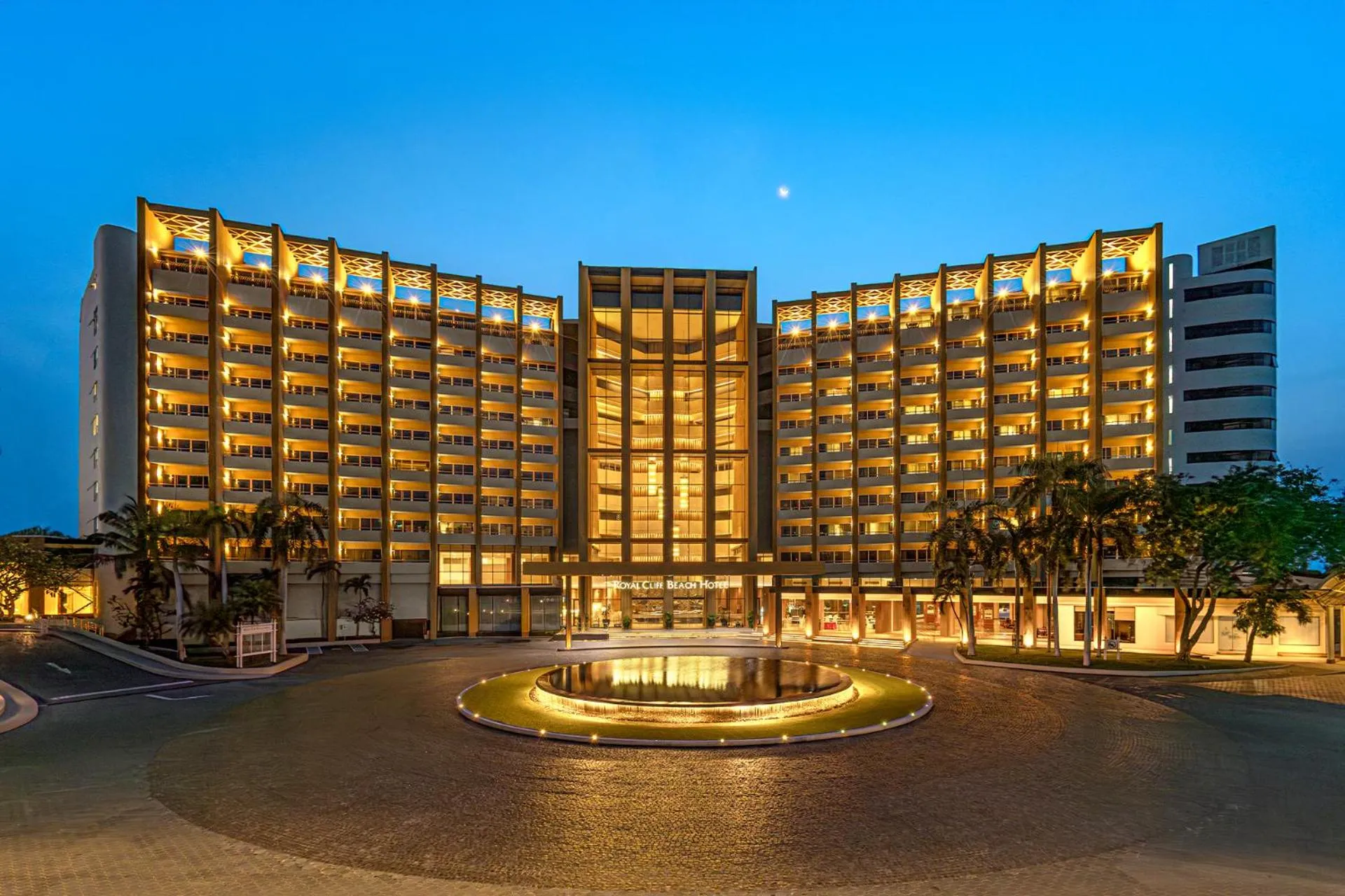 Property building in Royal Cliff Beach Hotel Pattaya