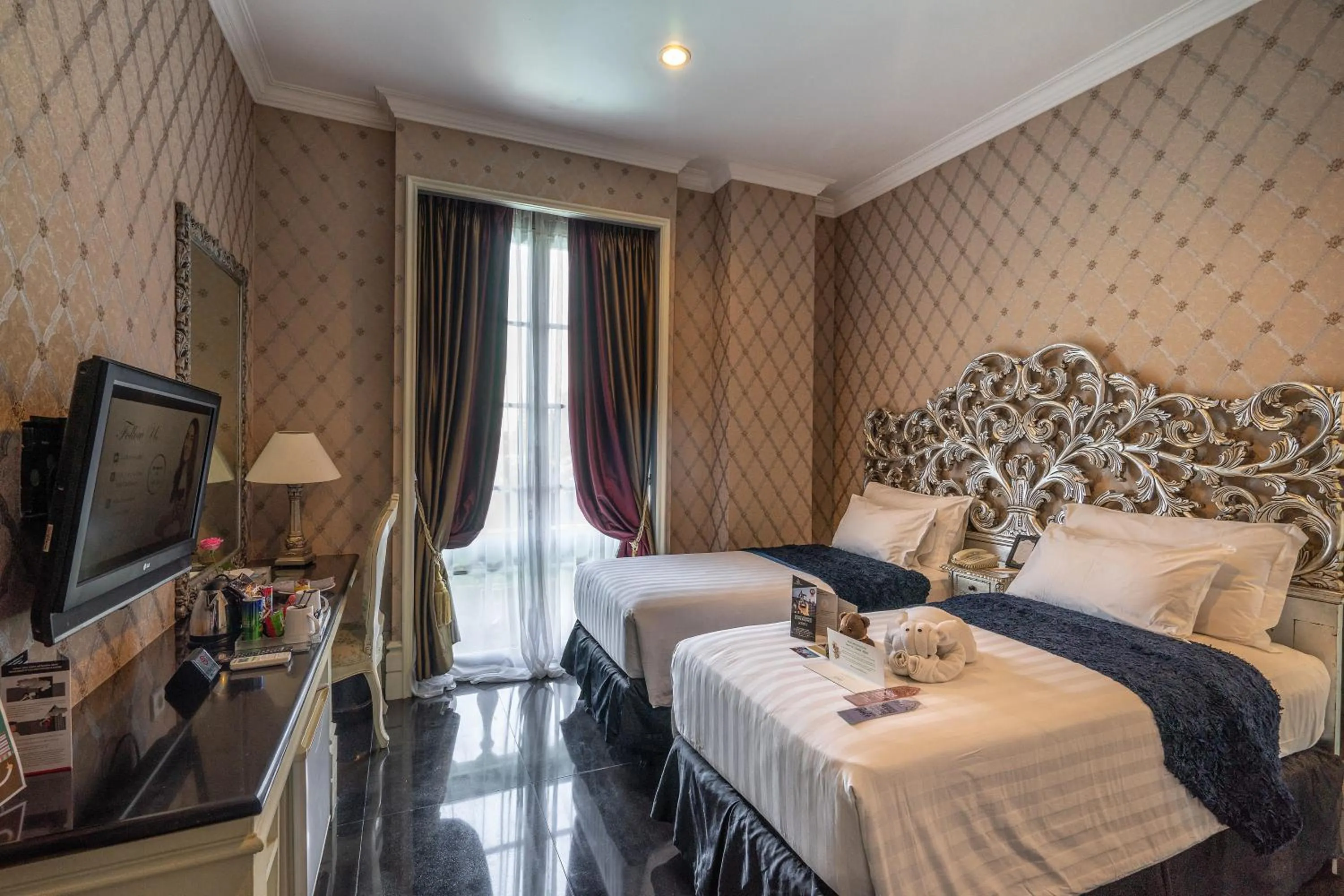 Bed in GH Universal Hotel Bandung